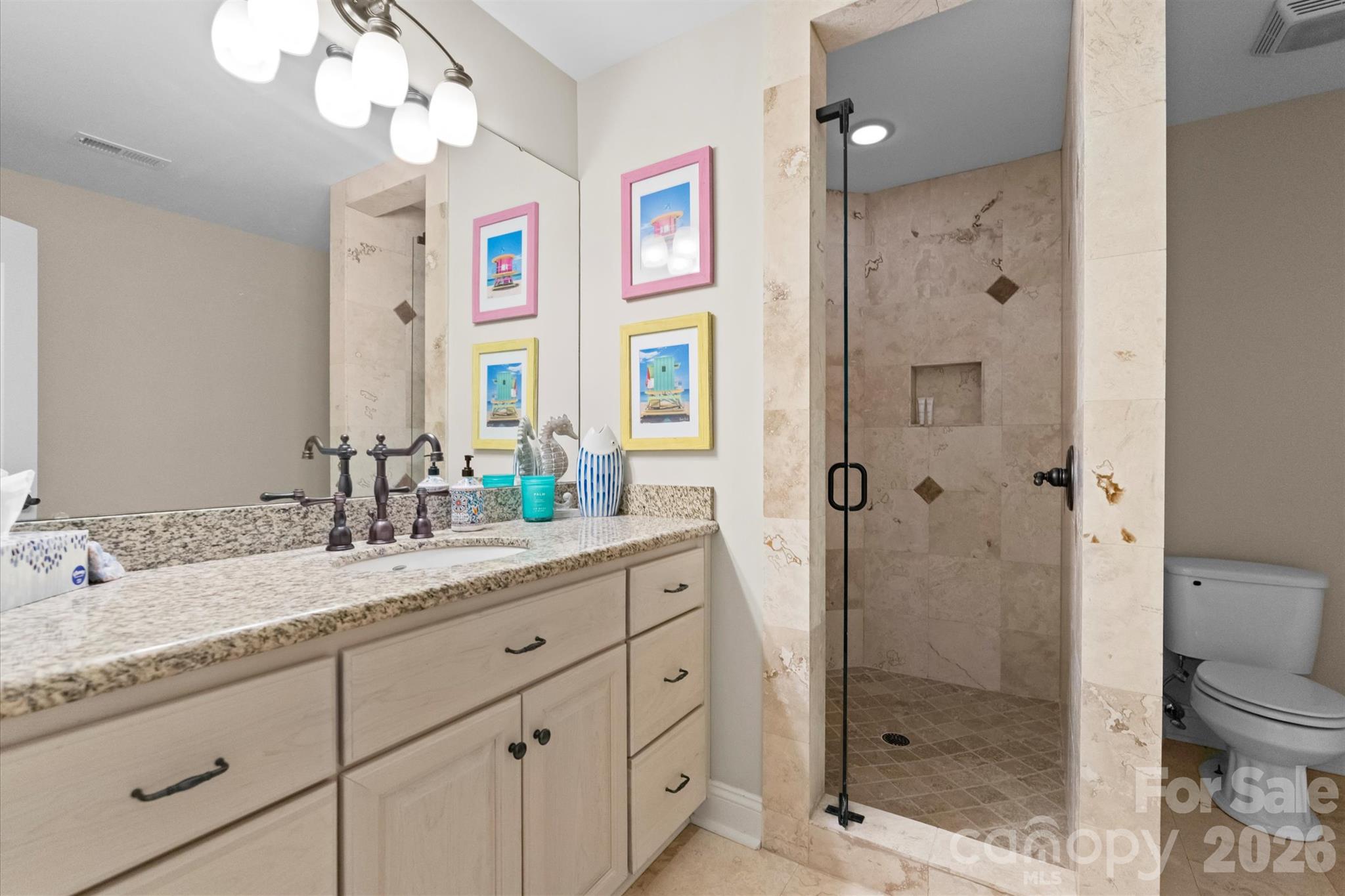 Basement full bath - 4552 Sawgrass Court, Denver