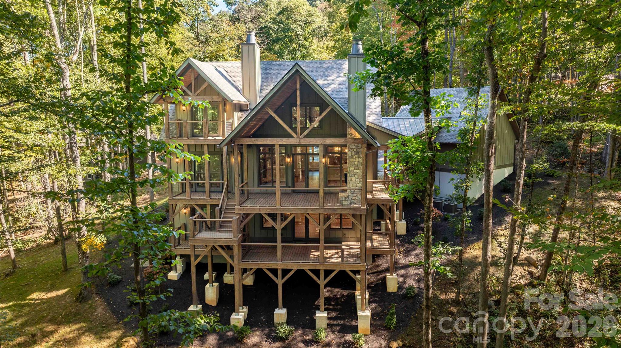 Exterior Rear - 100 Dartmouth Way, Waynesville