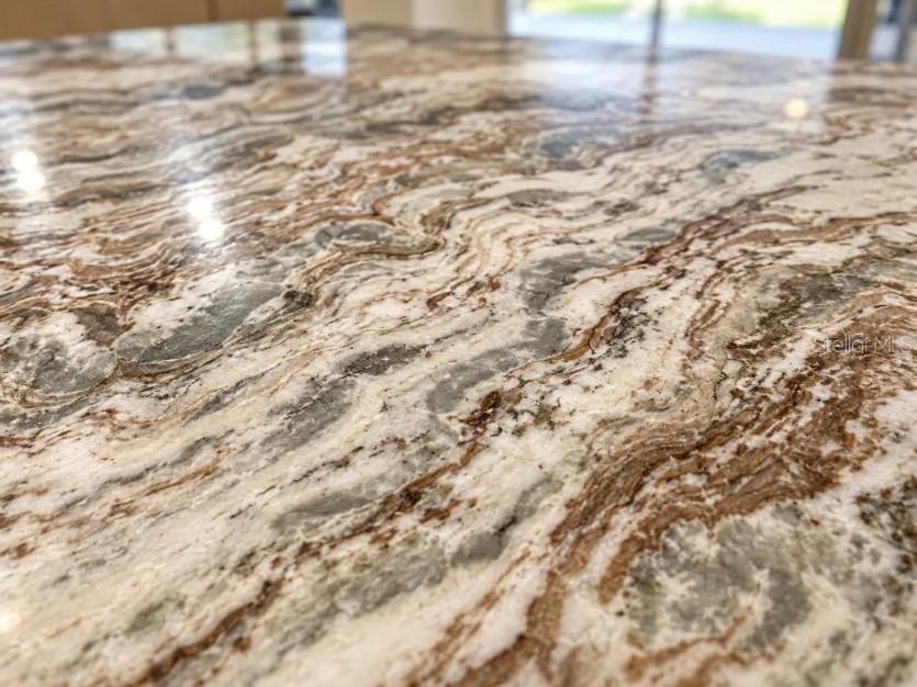 High-Level Granite Countertops in Kitchen - 8251 ARLEWOOD CIR, PORT CHARLOTTE