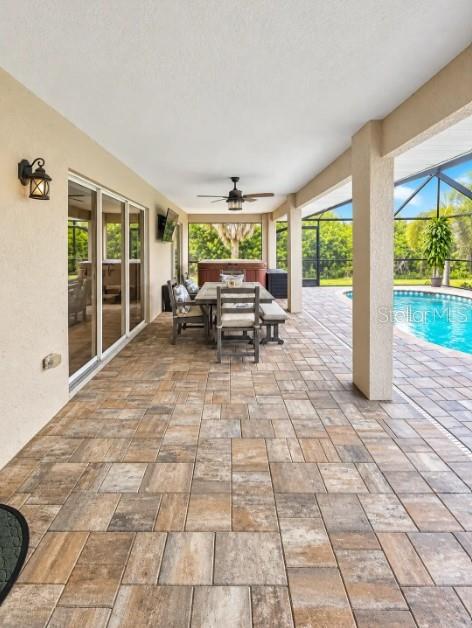 Huge Covered Lanai Area - 8251 ARLEWOOD CIR, PORT CHARLOTTE