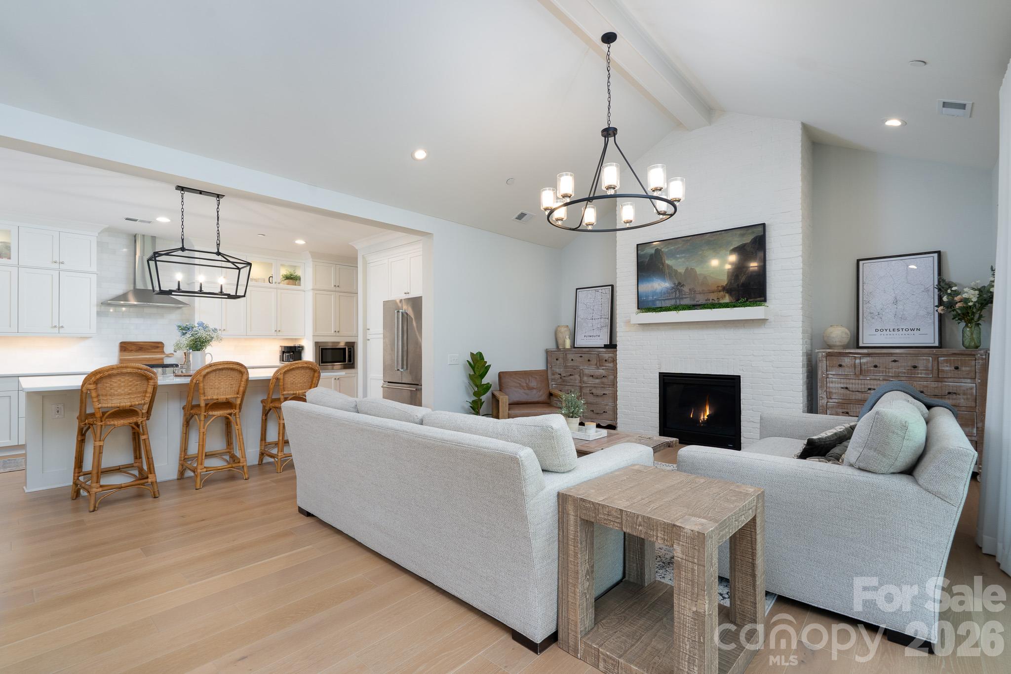 Open Floor plan allows for complete Entertaining while working in Kitchen - 9588 Pacing Lane NW, Concord