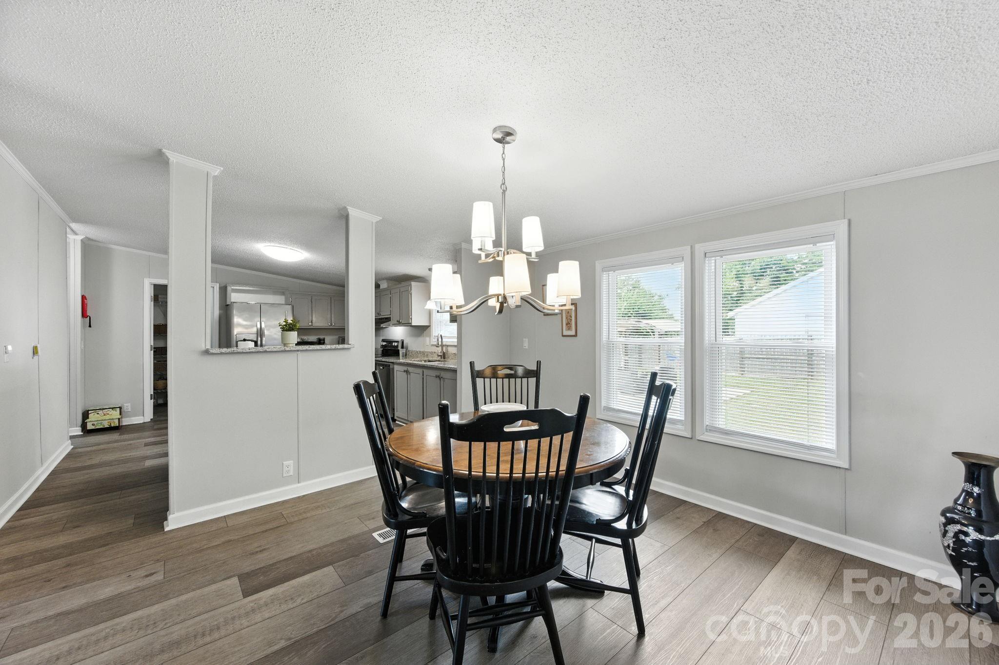 Dining Area Overlooking Back Yard - 1001 Olde Creek Trail, Concord