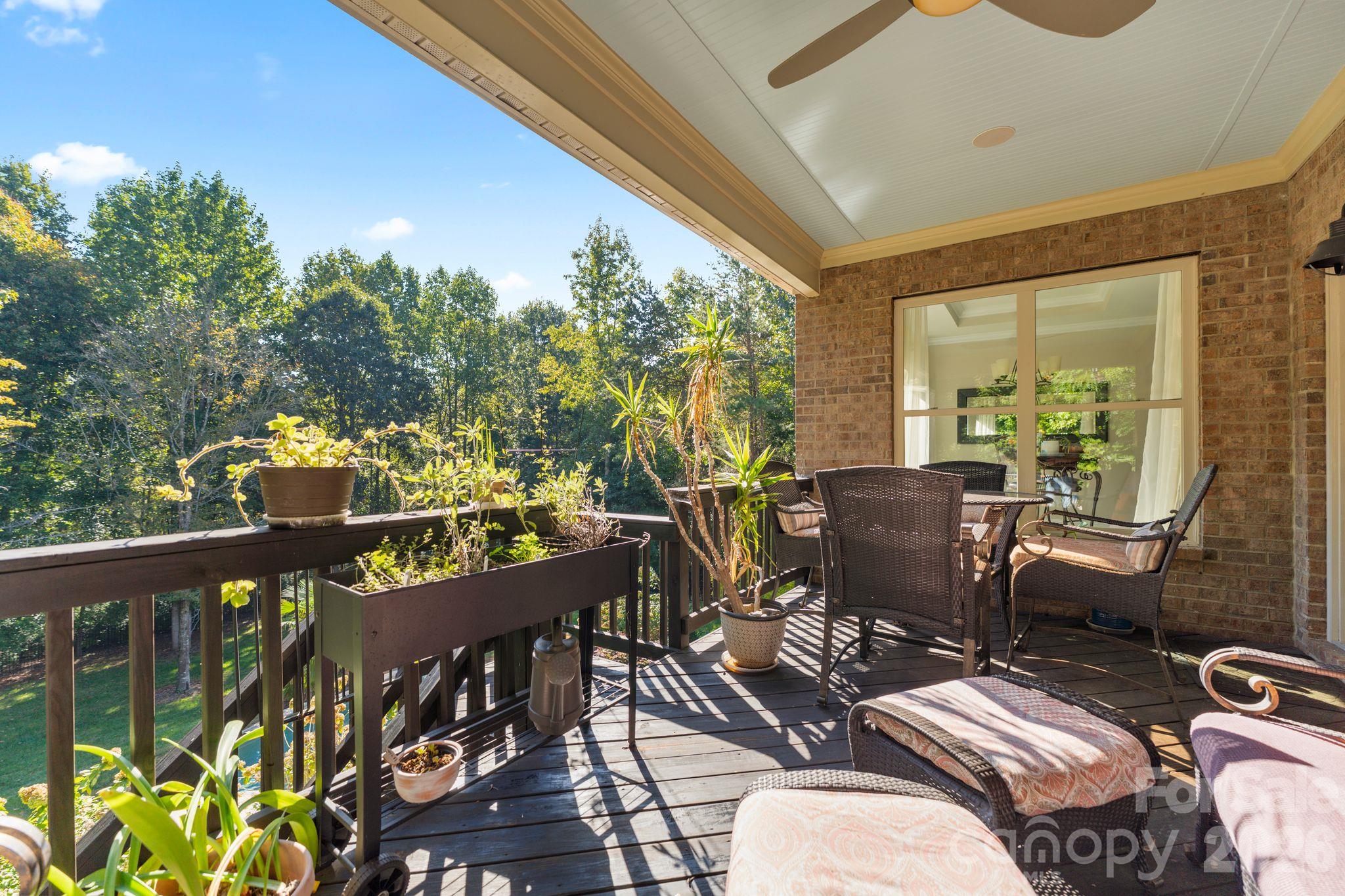 Covered Back Deck - 287 Walking Horse Trail, Davidson