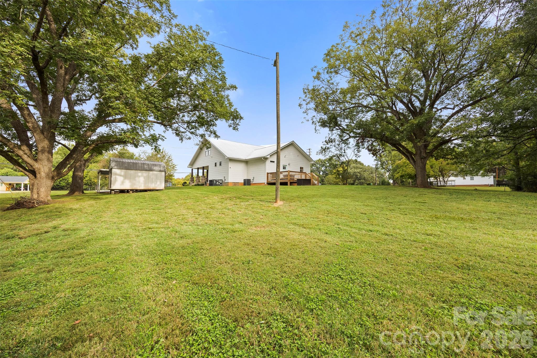 View from back storage building - 2832 Beaty Road, Gastonia