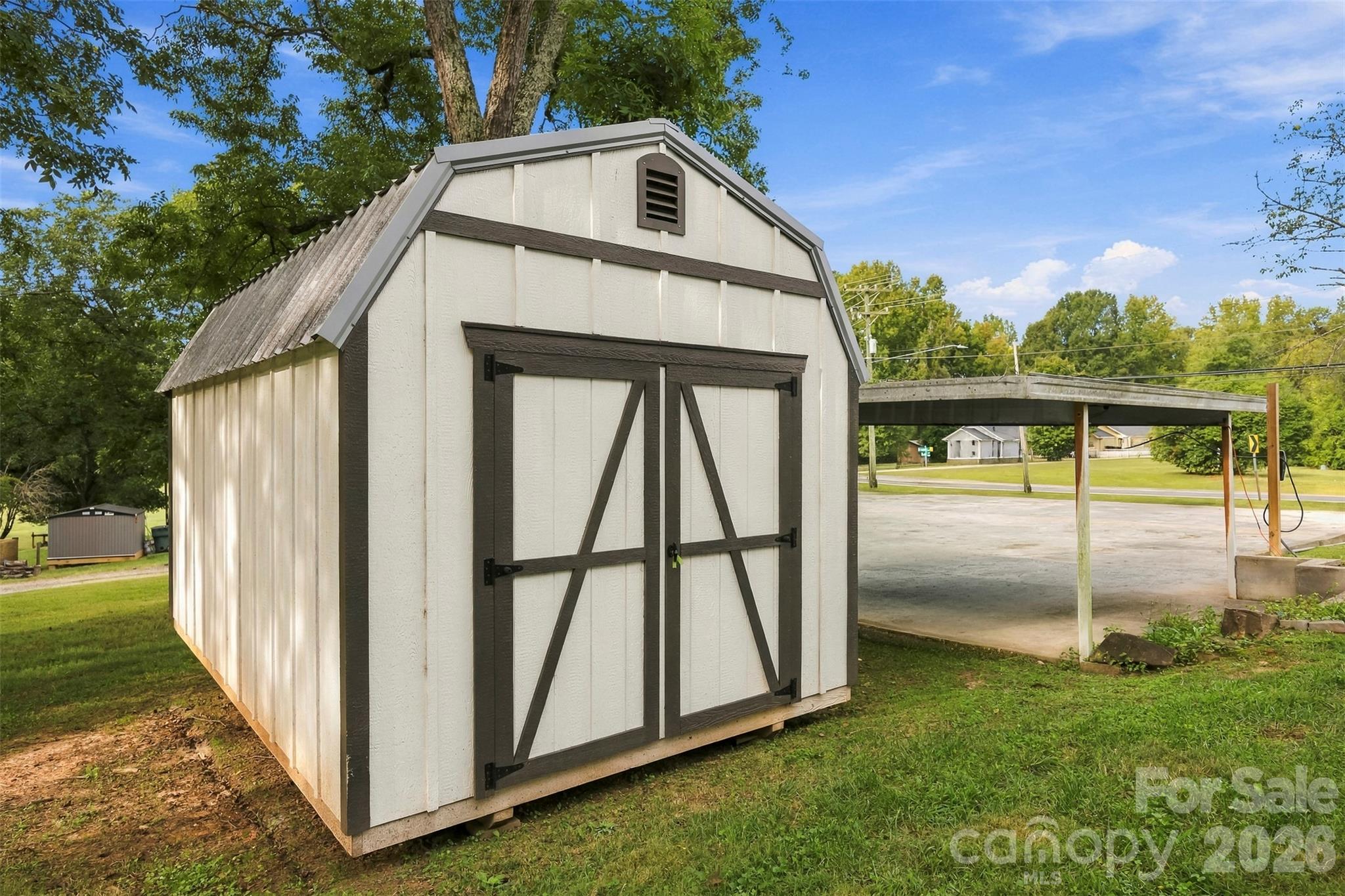 Storage Building located at driveway - 2832 Beaty Road, Gastonia