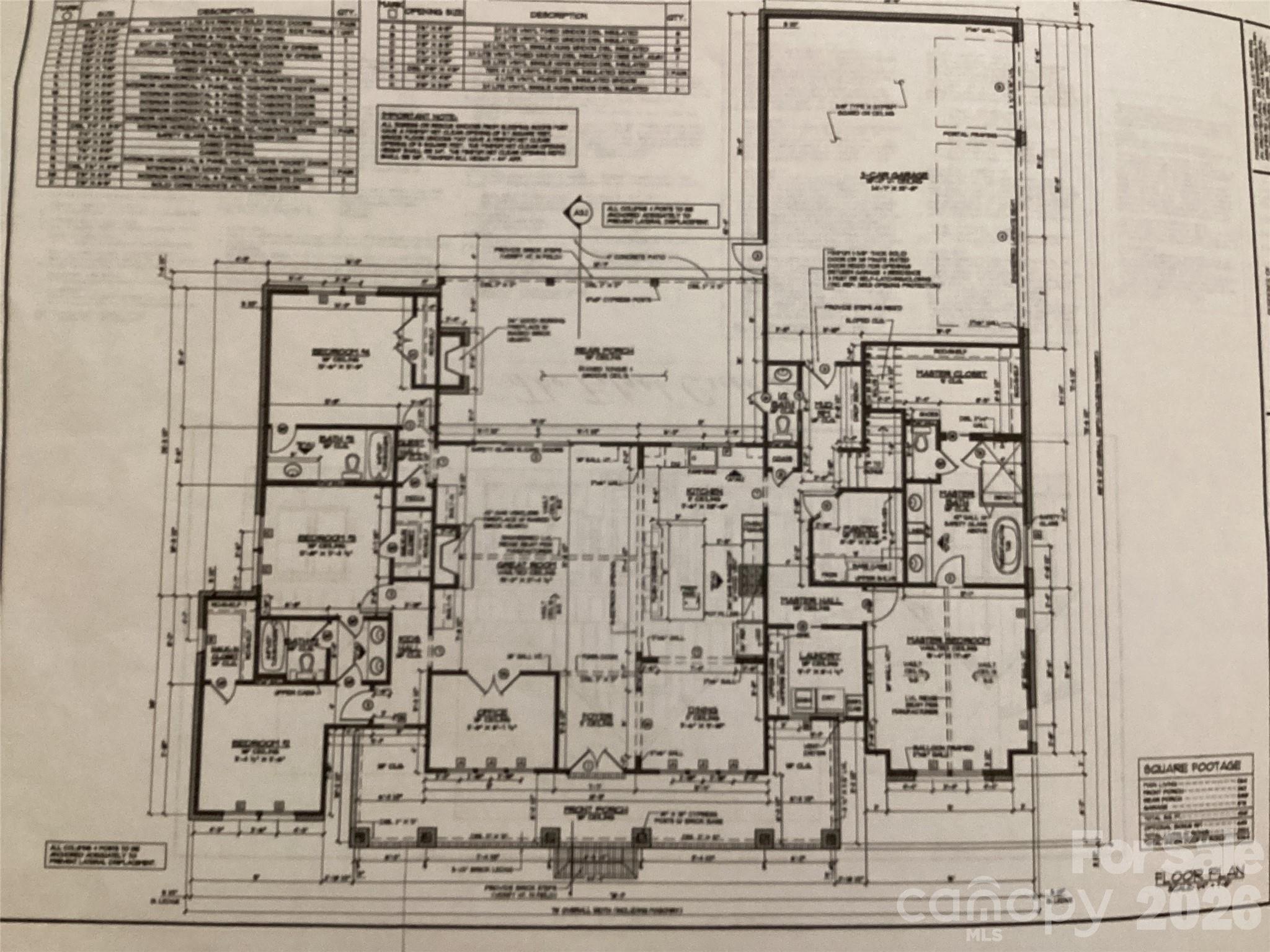 Interior layout of home. - 1249 Oak Grove Lane, Salisbury