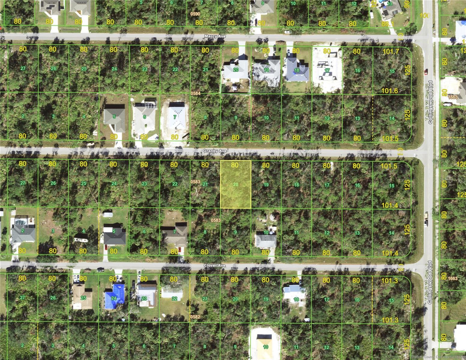 Land at 17481 GRANBY (LOT 20) AVE, PORT CHARLOTTE, photo 2 of 3