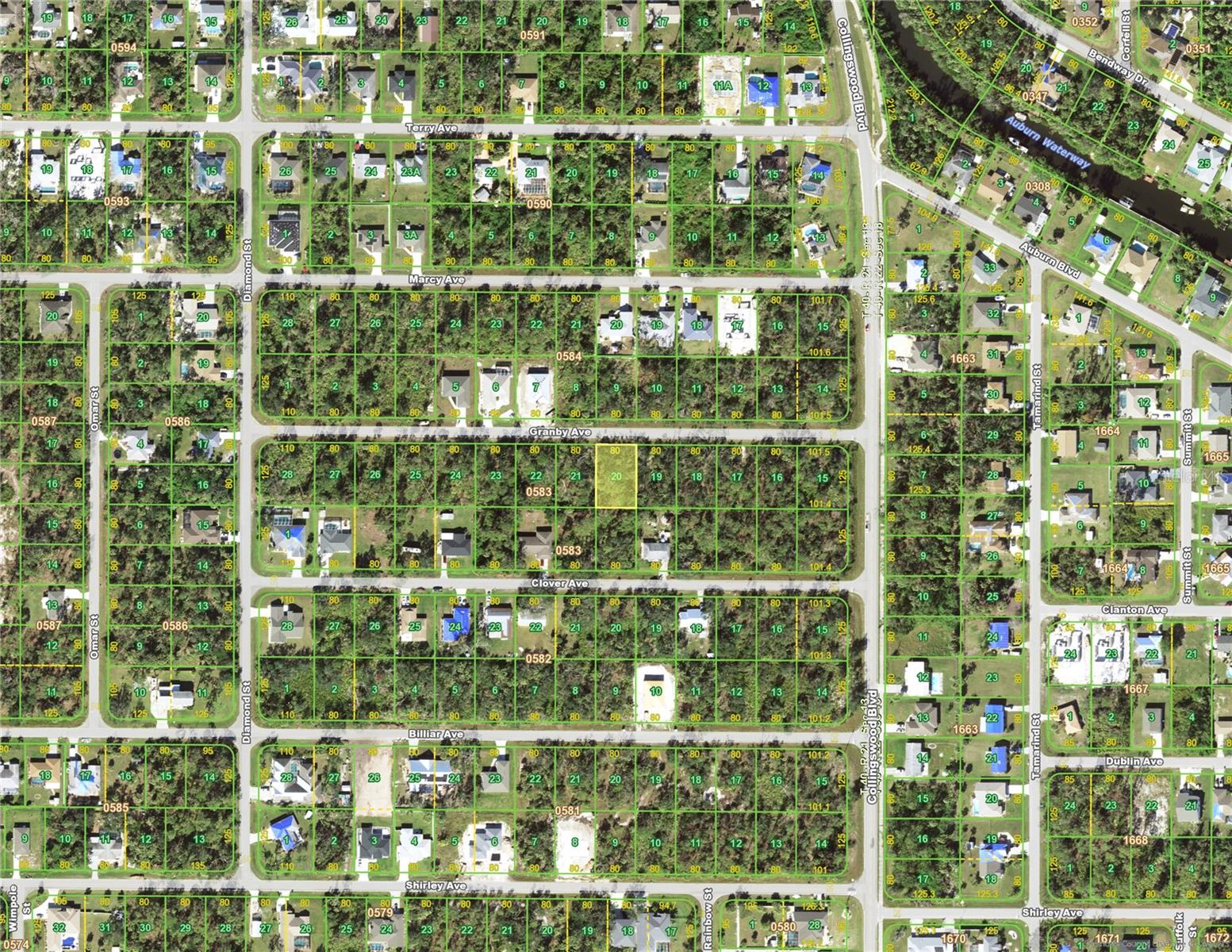 Land at 17481 GRANBY (LOT 20) AVE, PORT CHARLOTTE, photo 3 of 3