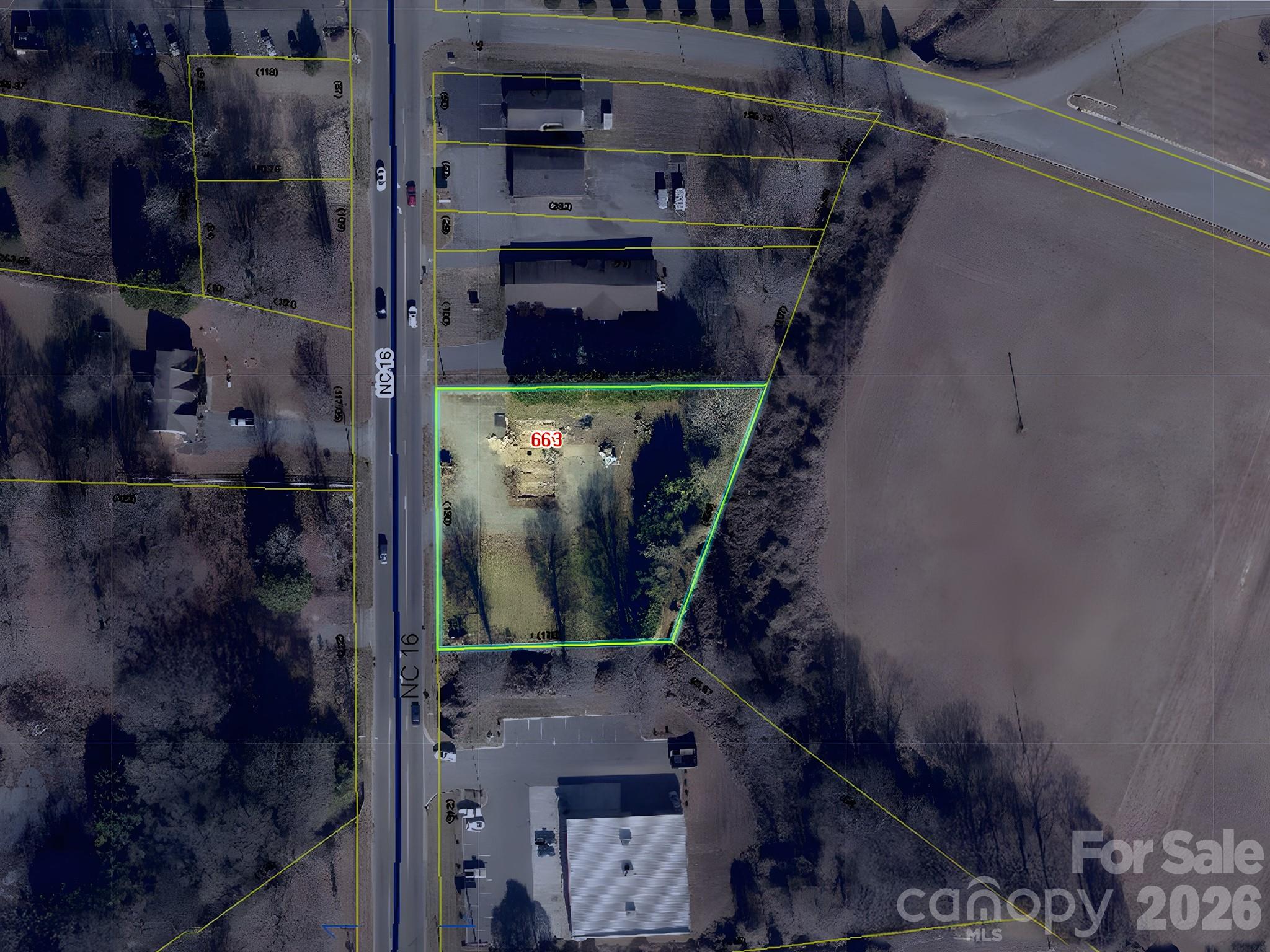 Lot at 663 Nc 161 Hwy Highway, Taylorsville, photo 2 of 5