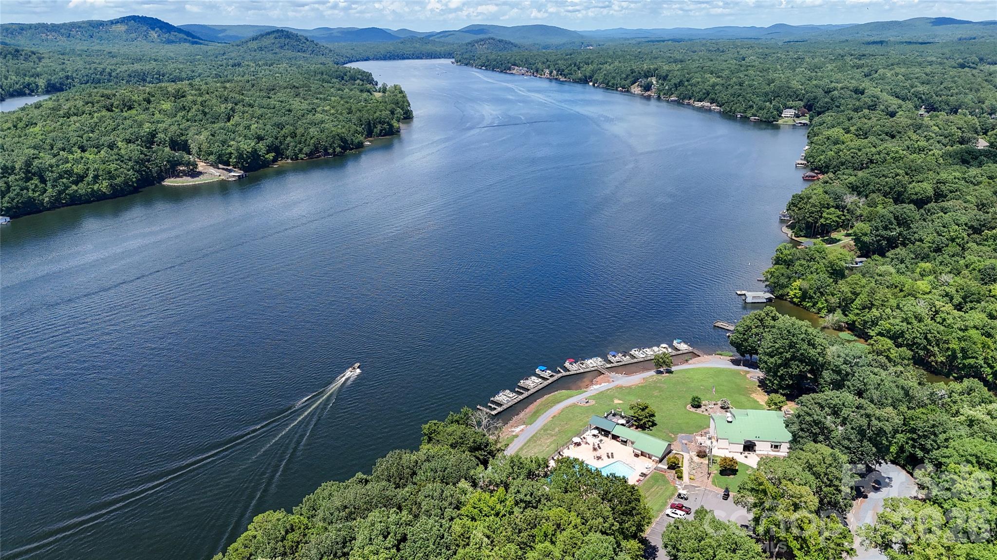 Gorgeous View from Clubhouse looking north with Morrow Mtn. State Park and the Uwharrie National Forest in View. - 571 Newport Drive, Mount Gilead