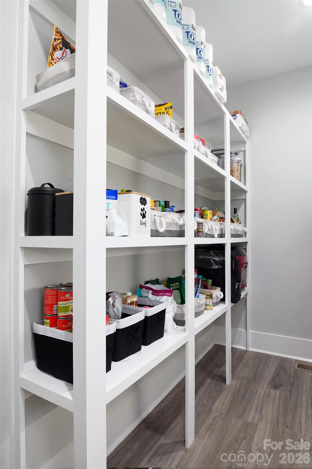Plenty of storage in this huge walk in pantry! - 295 Rhode Island Court, Mocksville