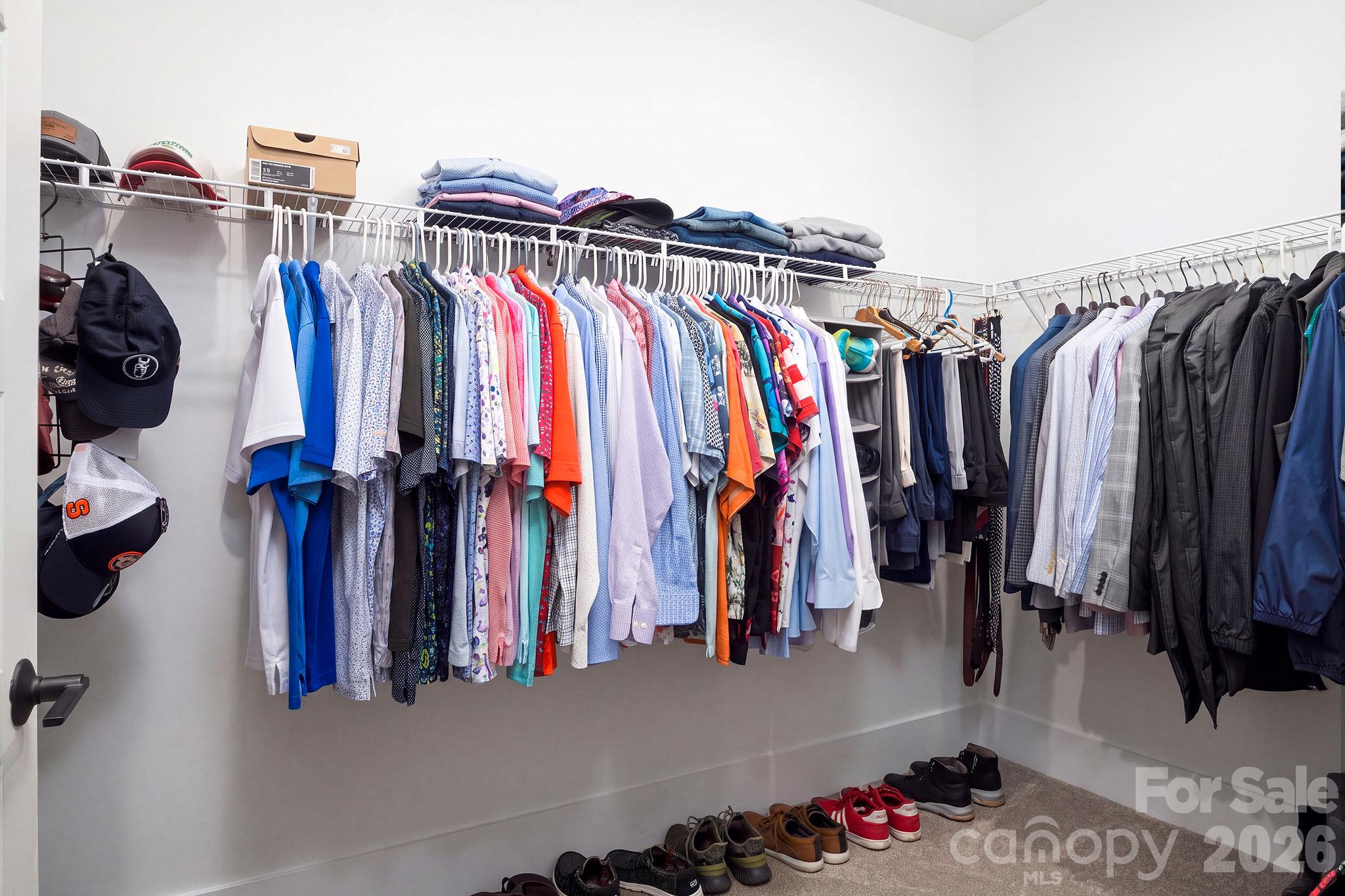 Not one, but TWO walk in closets!! - 295 Rhode Island Court, Mocksville