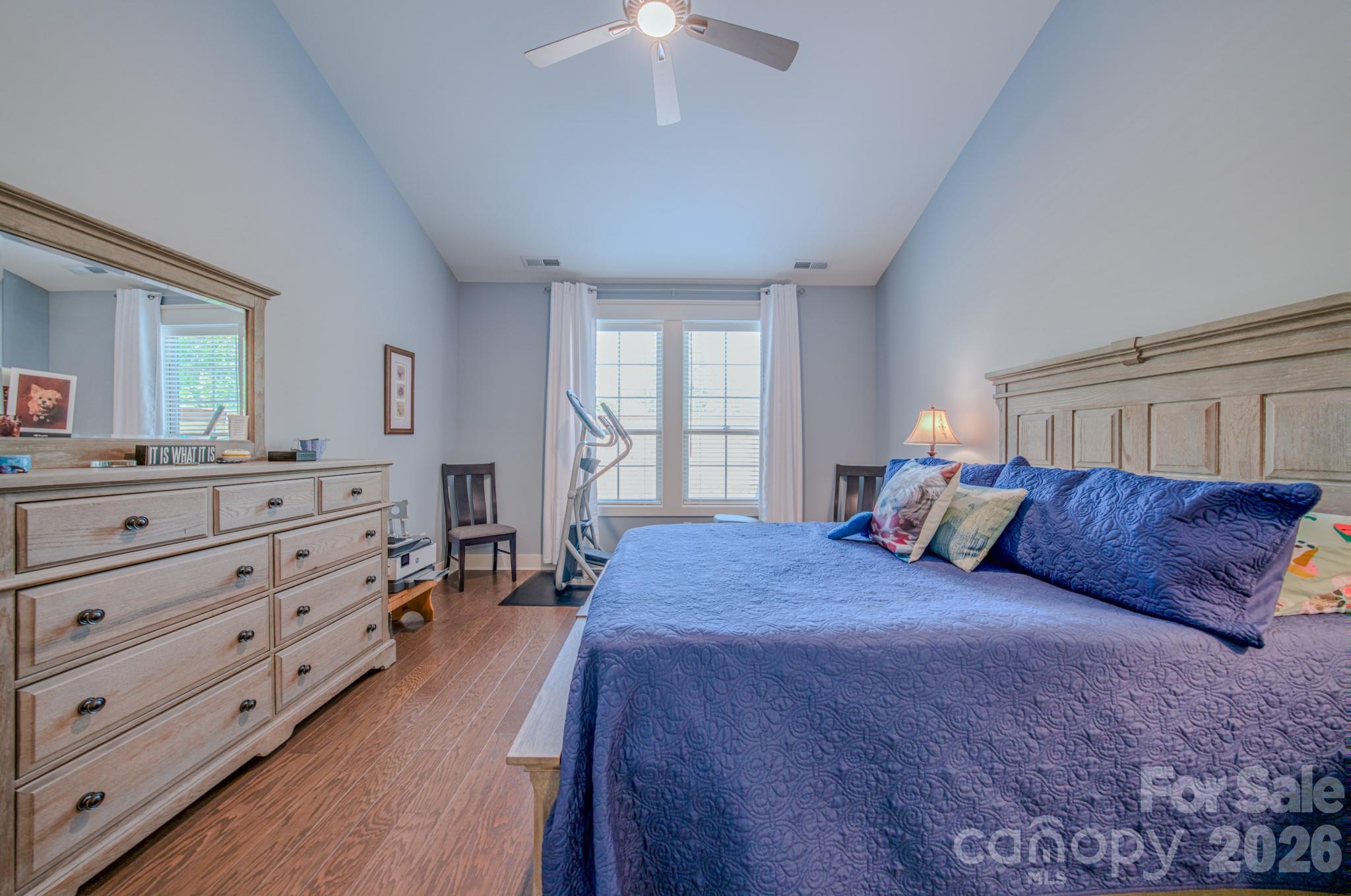 primary bedroom main floor - 552 Sweet Birch Park Lane, Black Mountain
