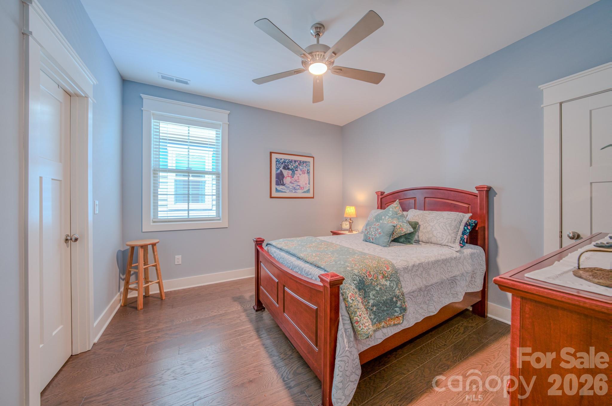 bedroom upstairs - 552 Sweet Birch Park Lane, Black Mountain