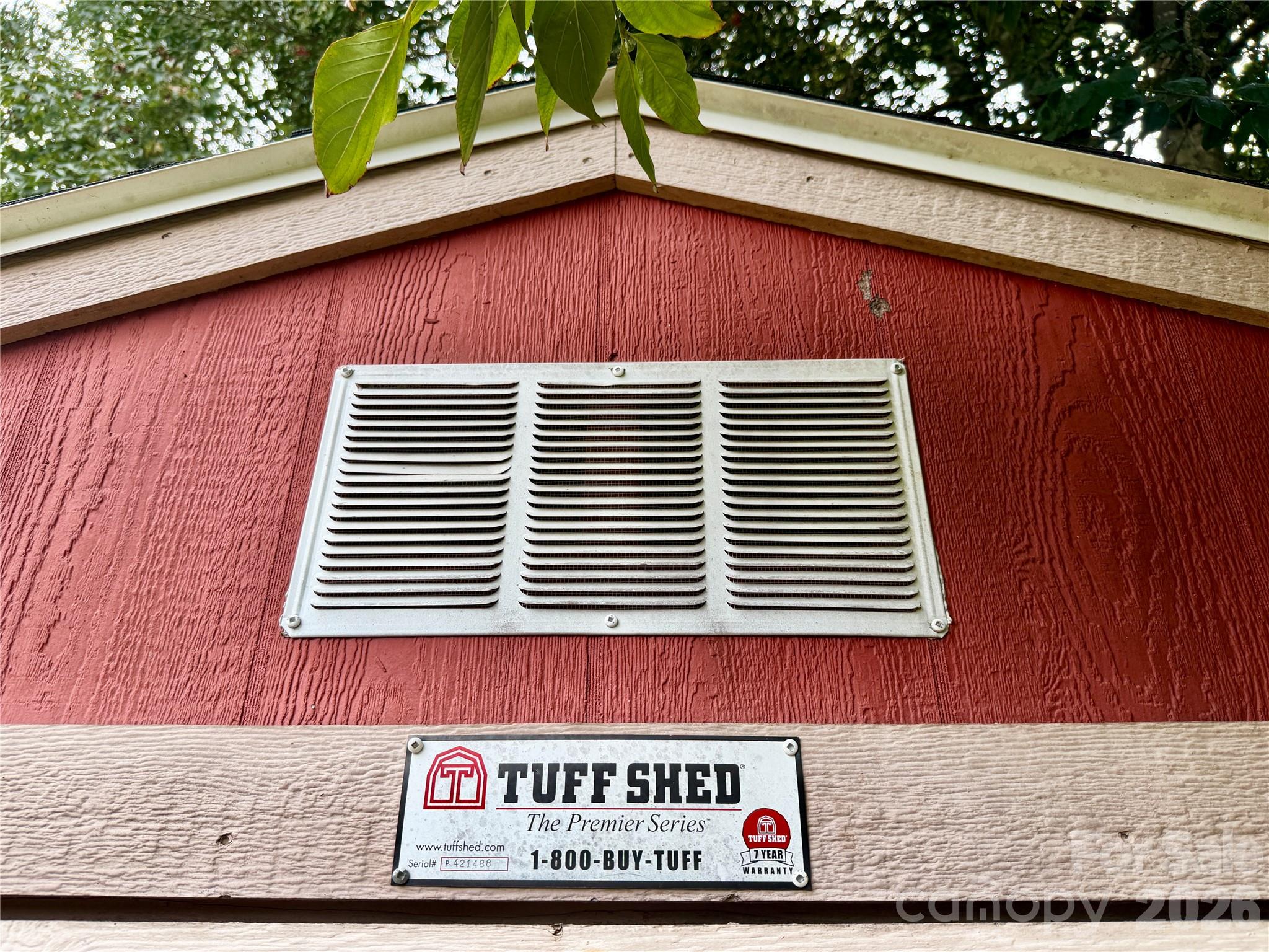 8ft x 16ft newer shed - 1620 Windyrush Lane, Gastonia