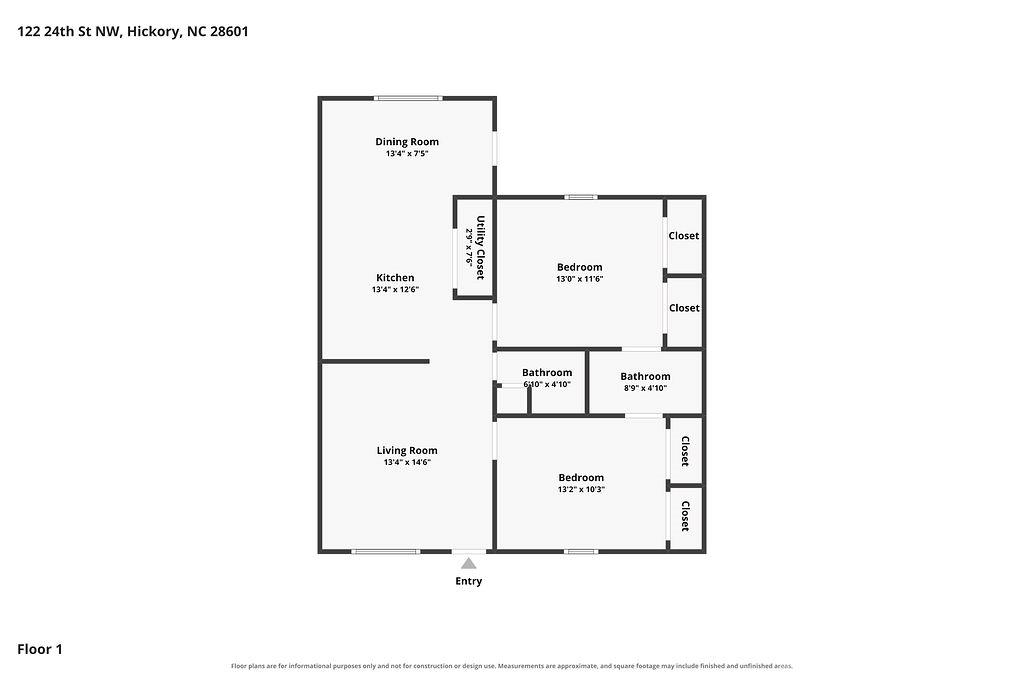Townhouse at 122 24th Street NW, Hickory, photo 21 of 21