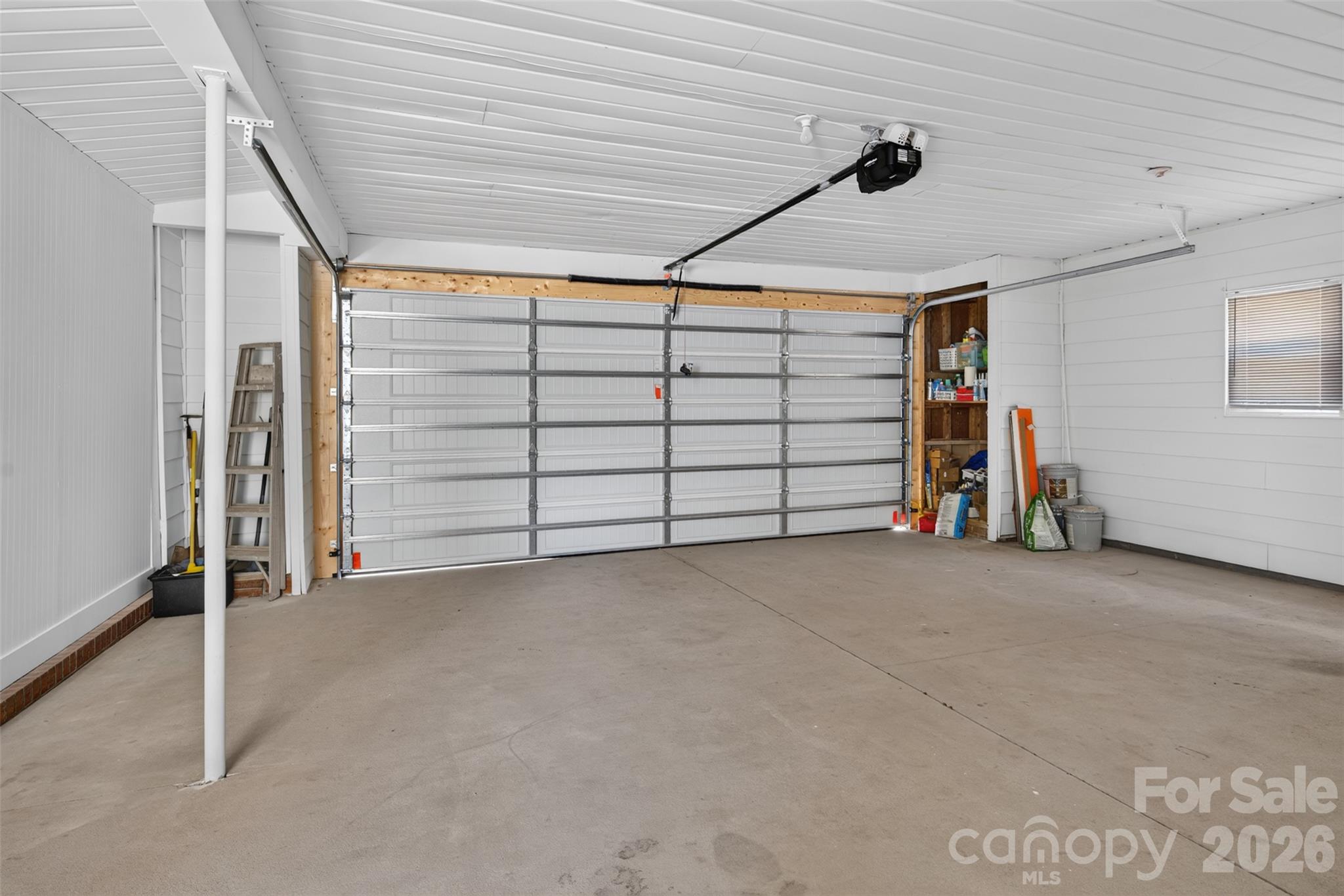 2-Car Garage Interior - 4501 Flowes Store Road, Concord