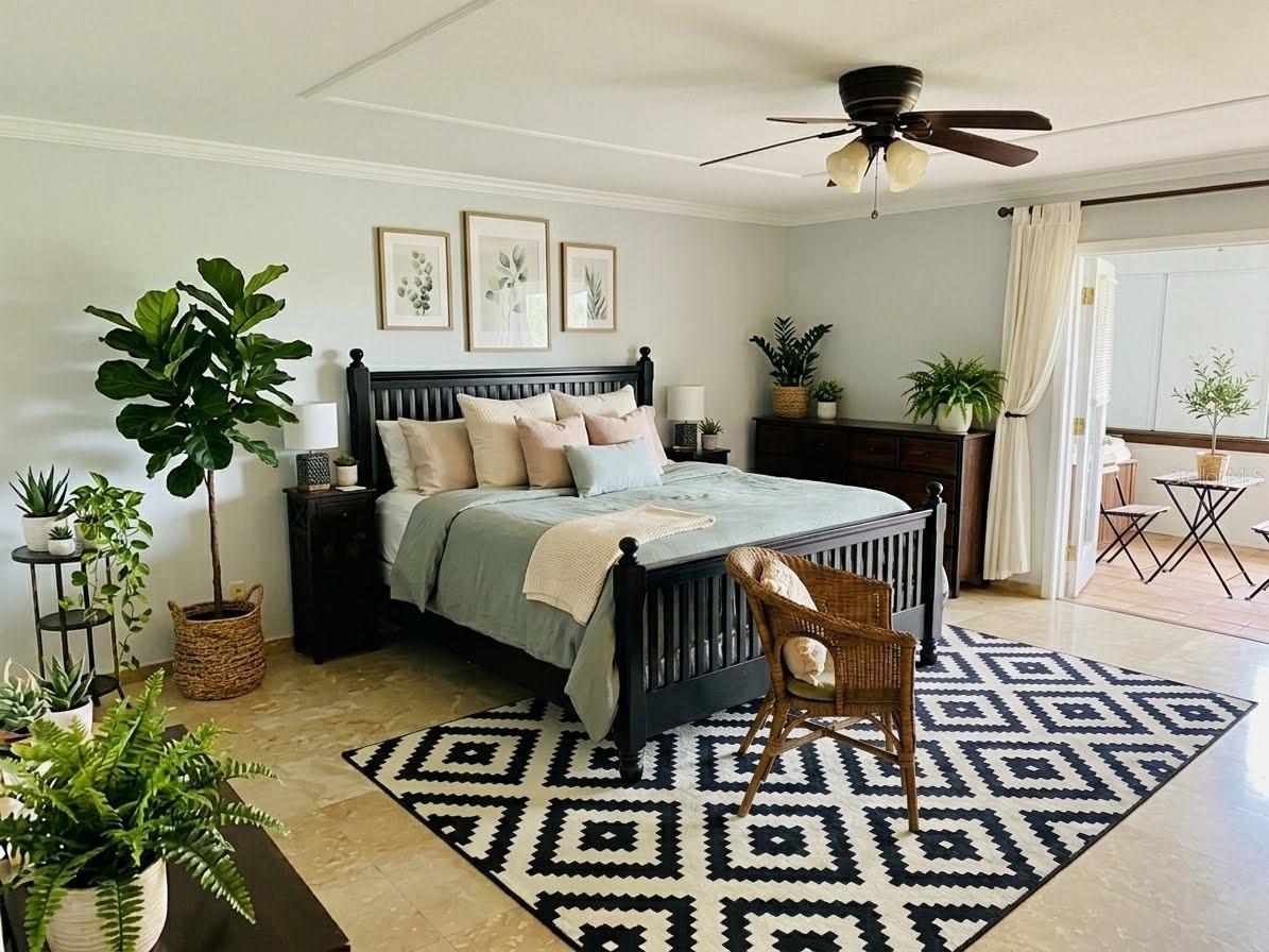 Primary Bedroom Virtually Enhanced - 1449 ERROL PKWY, APOPKA
