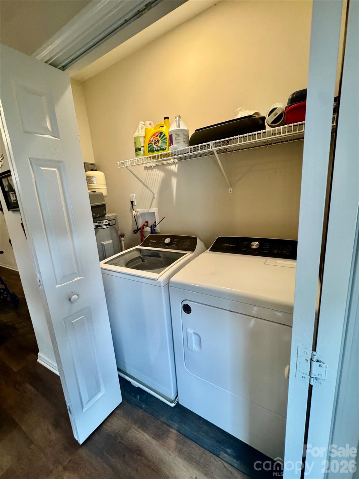 LAUNDRY CLOSET & WATER HEATHER - 340 McBrayer Street, Shelby