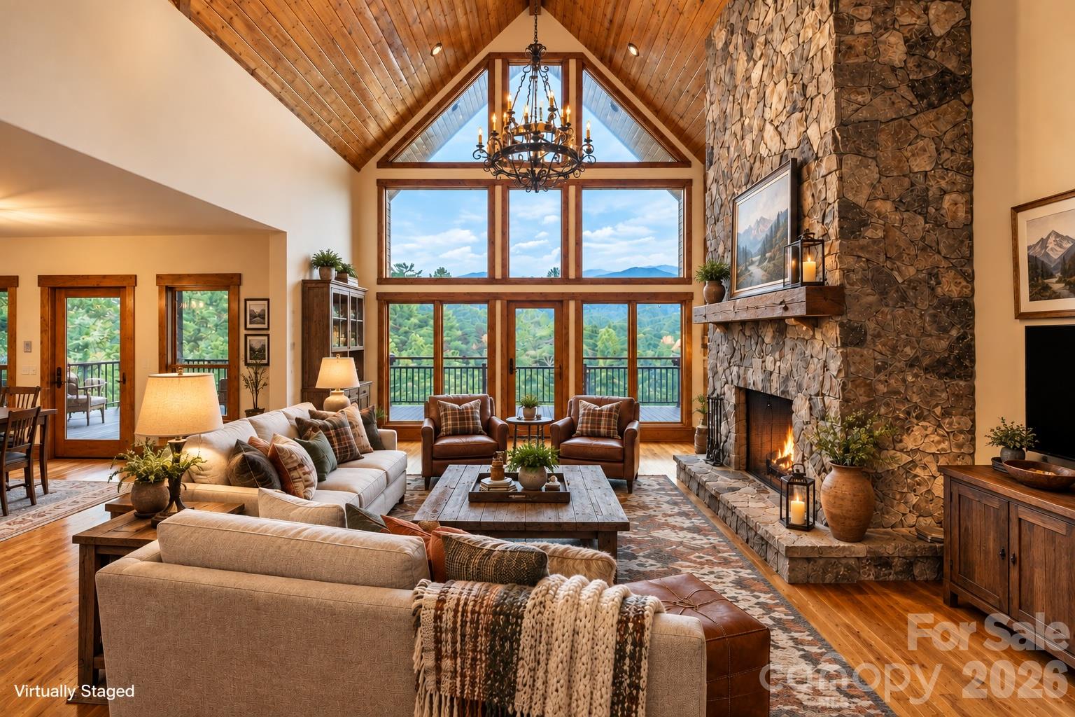 Virtually Staged - 5378 Oak Crest Lane, Lenoir
