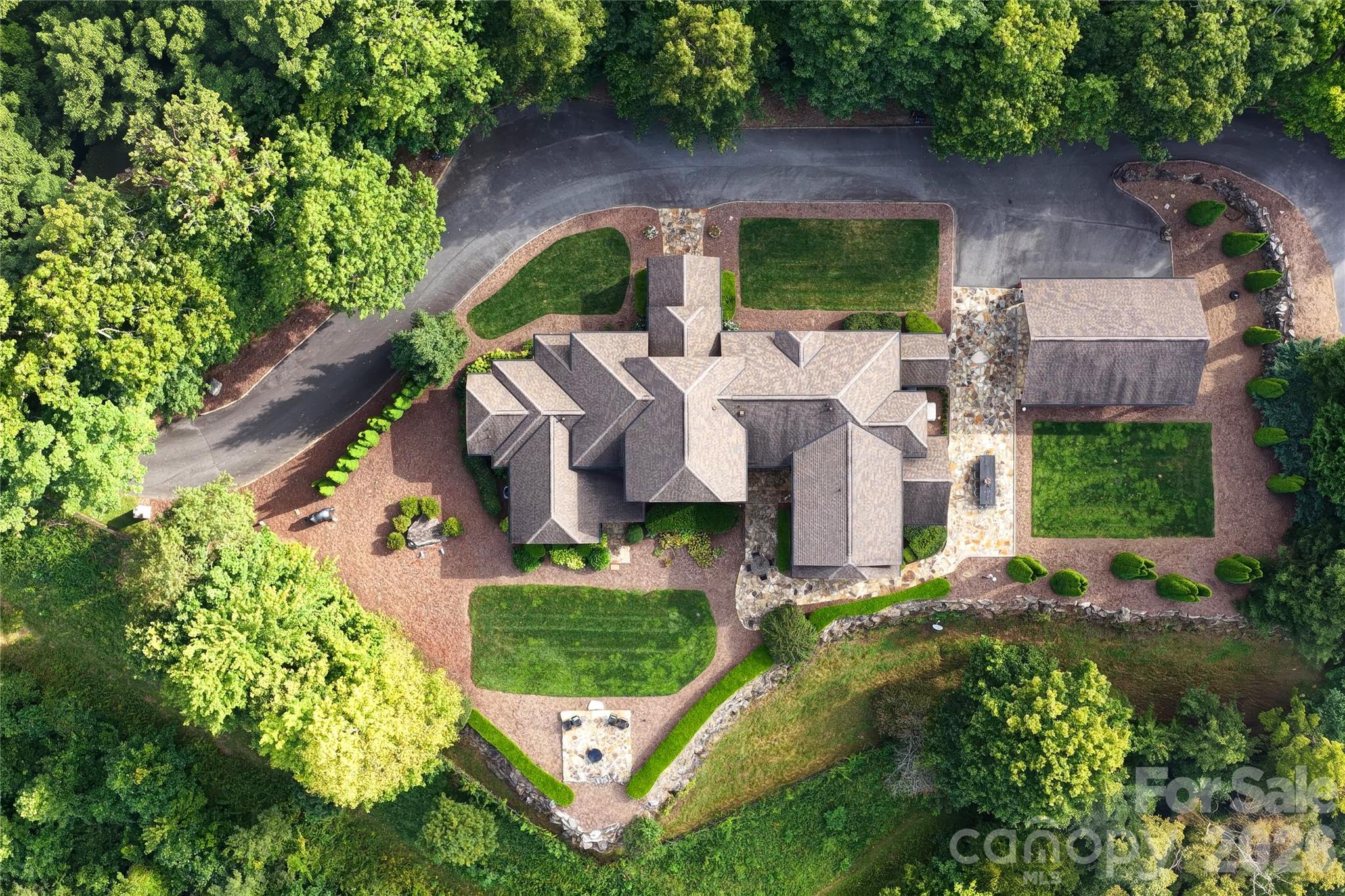 View from above - 93 Lombard Street, Waynesville