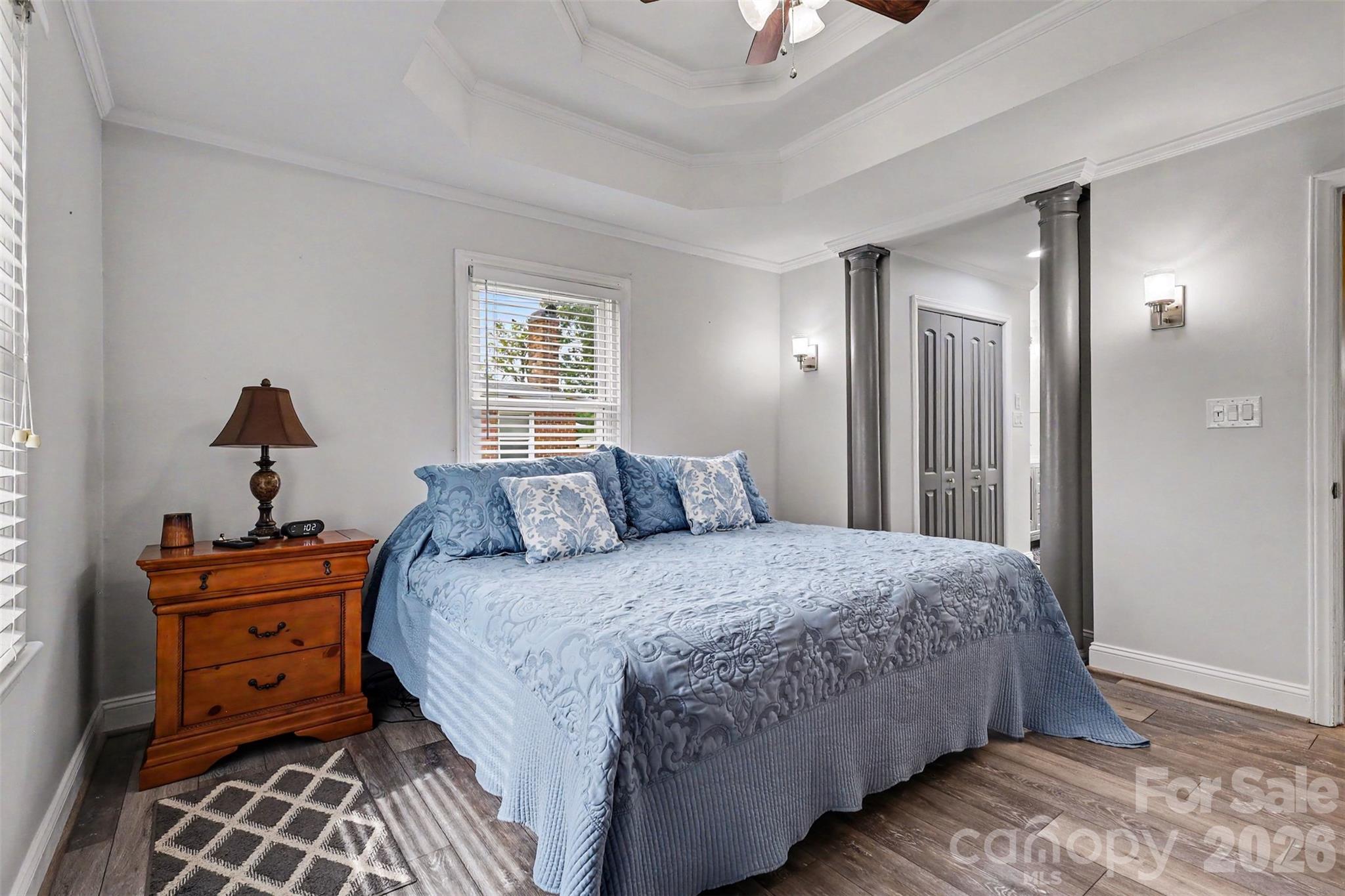 Master Flex Room with Tray Ceiling - 9202 Elgin Drive, Charlotte