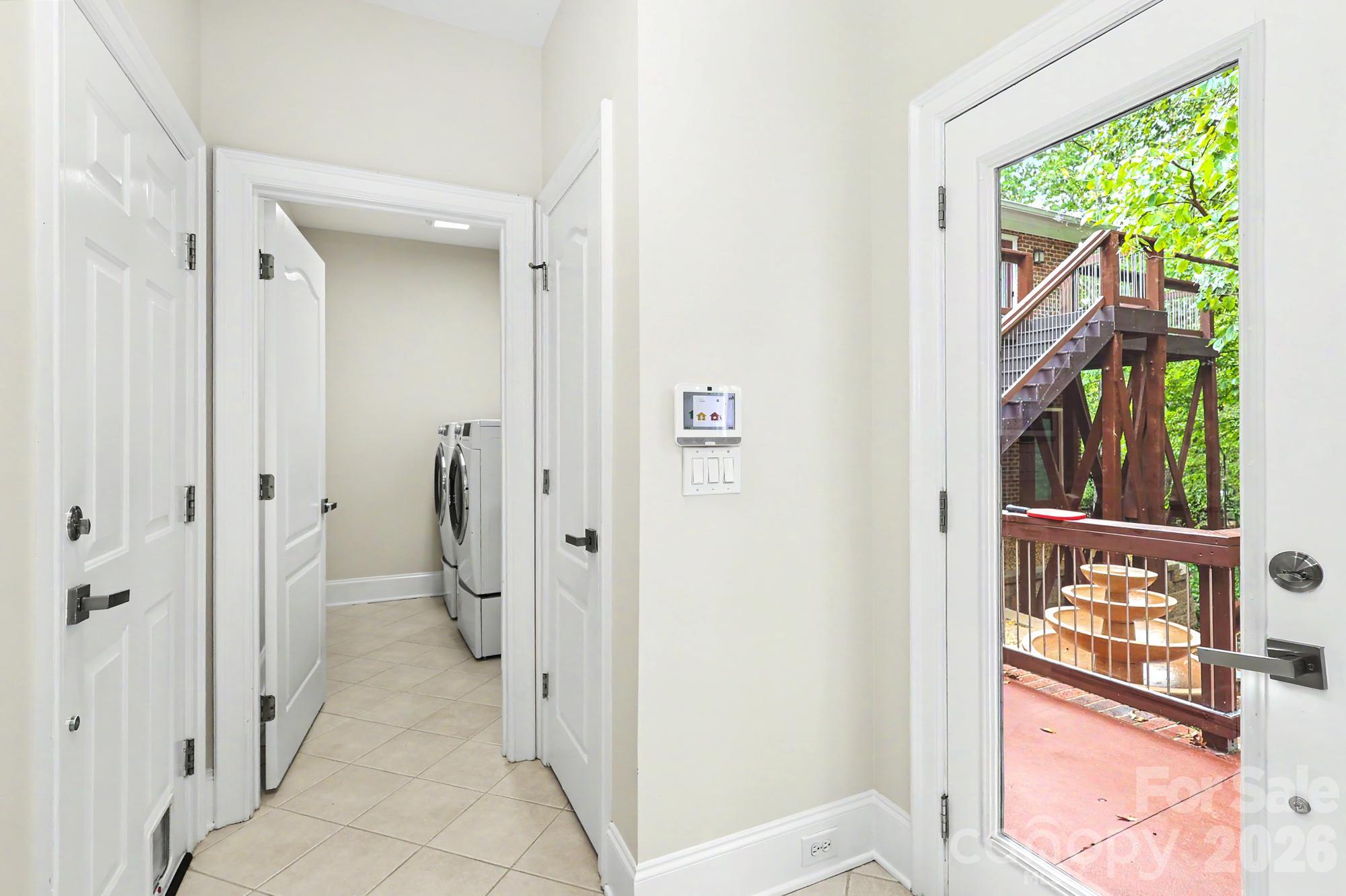 Mud and laundry room off garage - 4320 Town And Country Drive, Charlotte