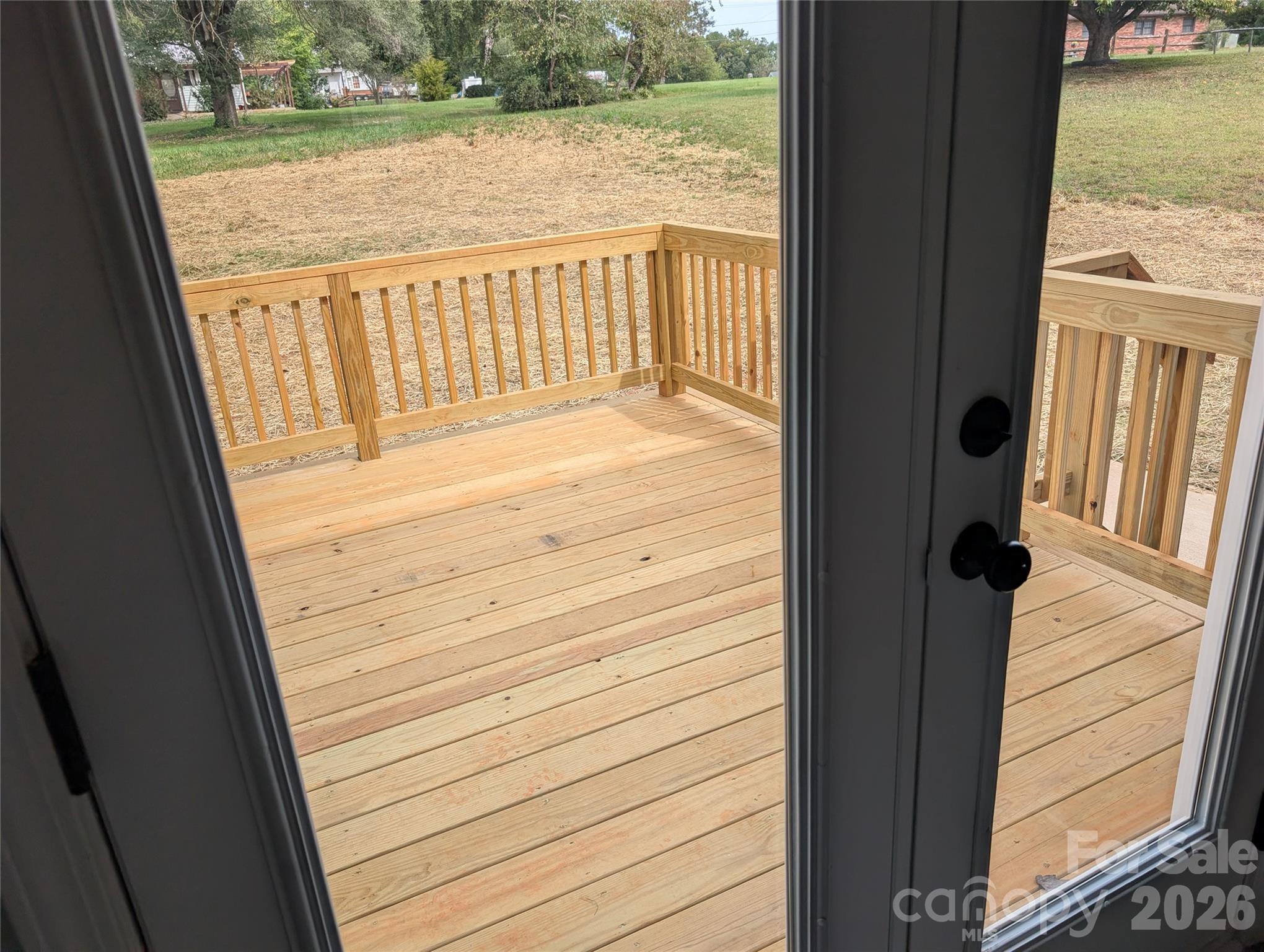 Treated Wood Deck - 2746 Magnolia Street, Conover