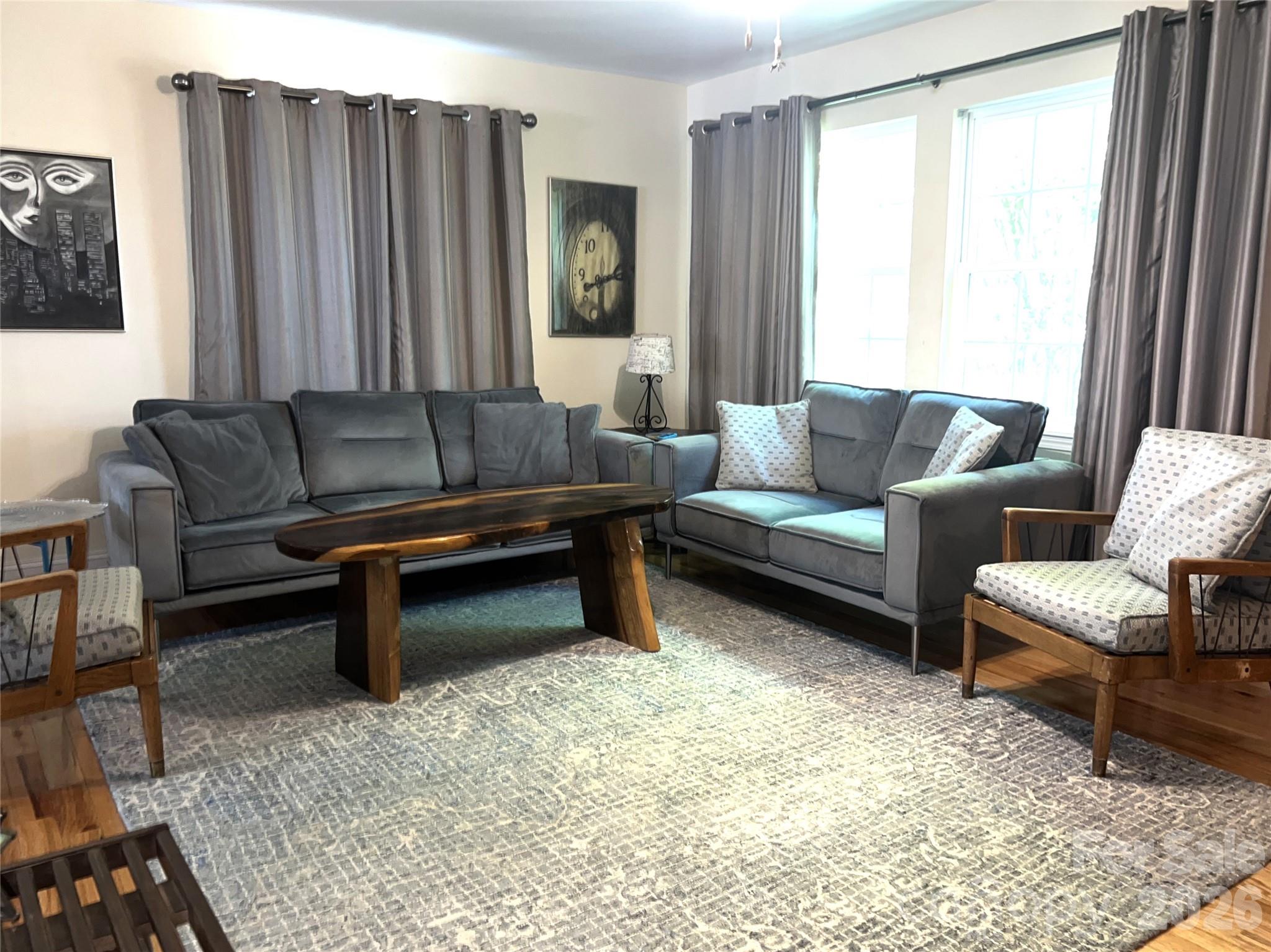 Living room with lots of natural light - 213 Erwin Street, Morganton