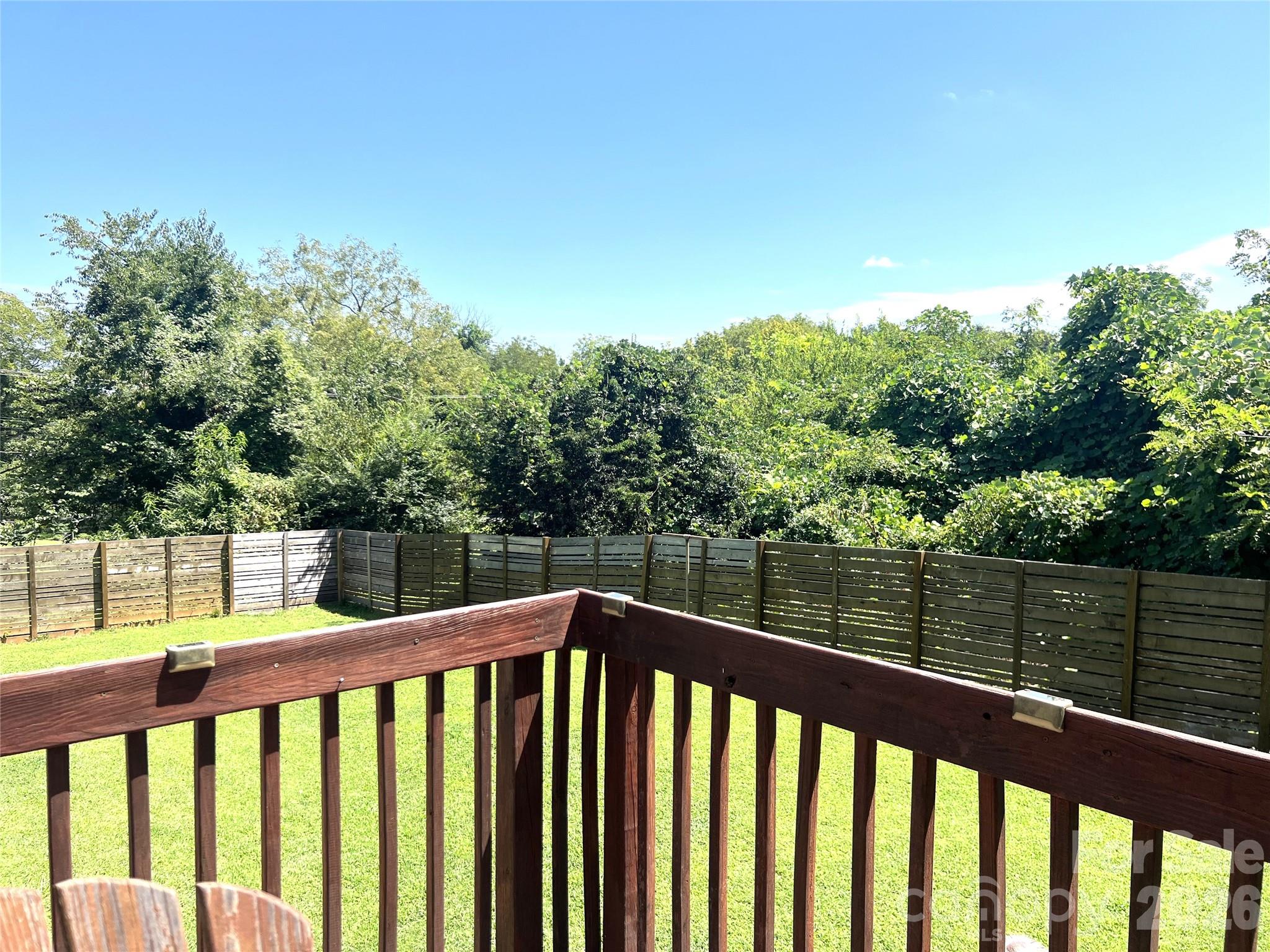 backyard - 213 Erwin Street, Morganton