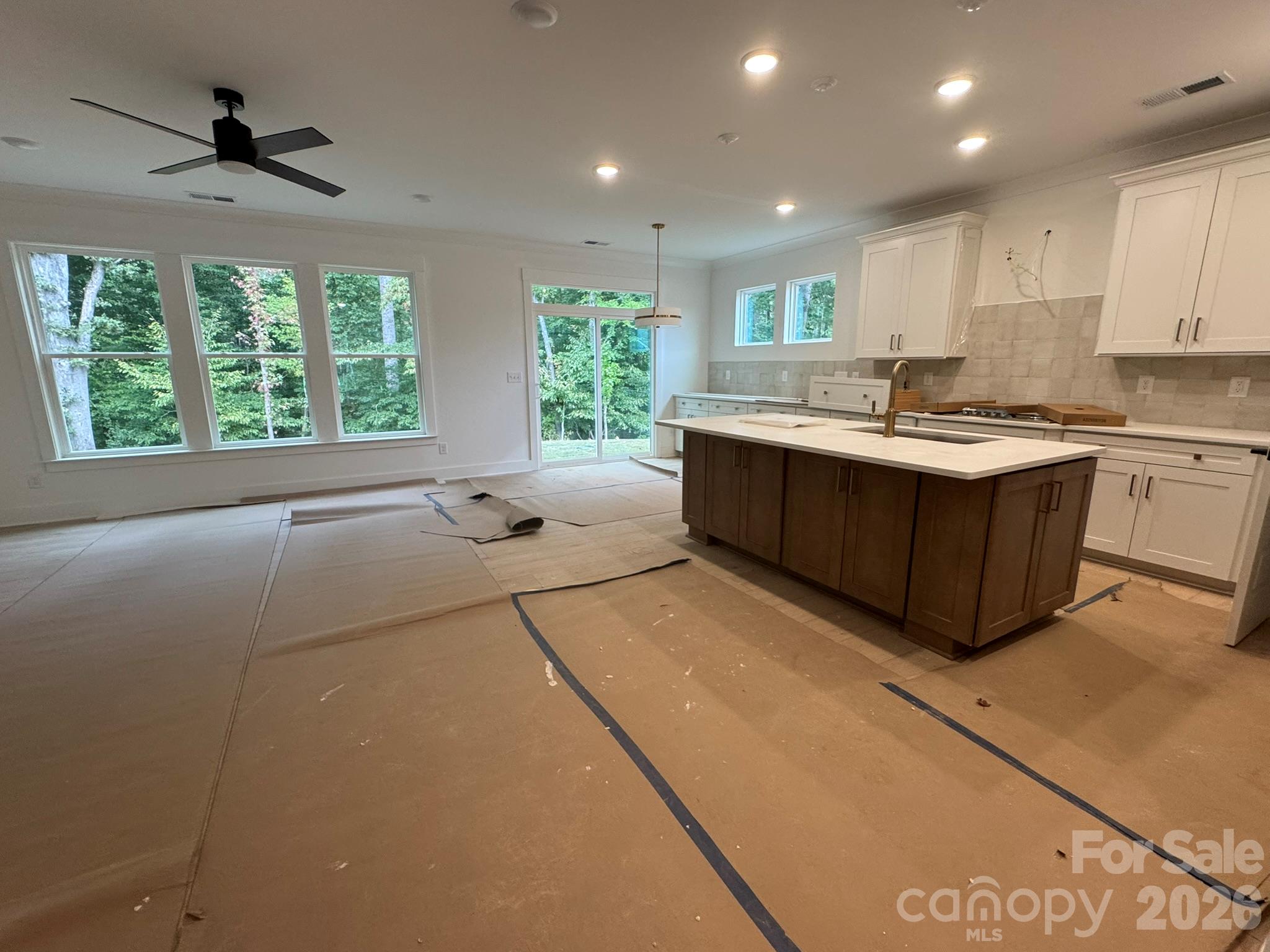 Family Room and Kitchen - 5087 McLaughlin Loop, Waxhaw