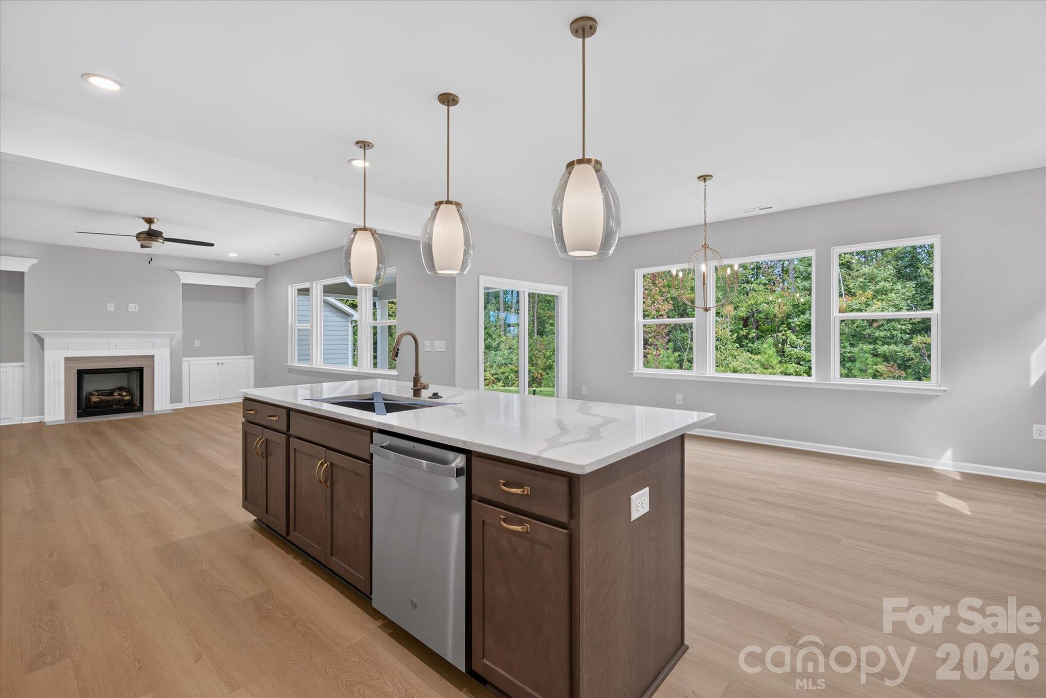 Kitchen/Breakfast/Family Room - 2022 Sabra Street, Gastonia