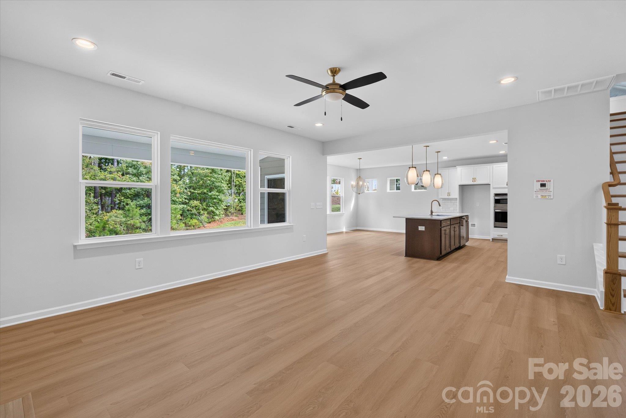 Family Room/Kitchen/Breakfast - 2022 Sabra Street, Gastonia