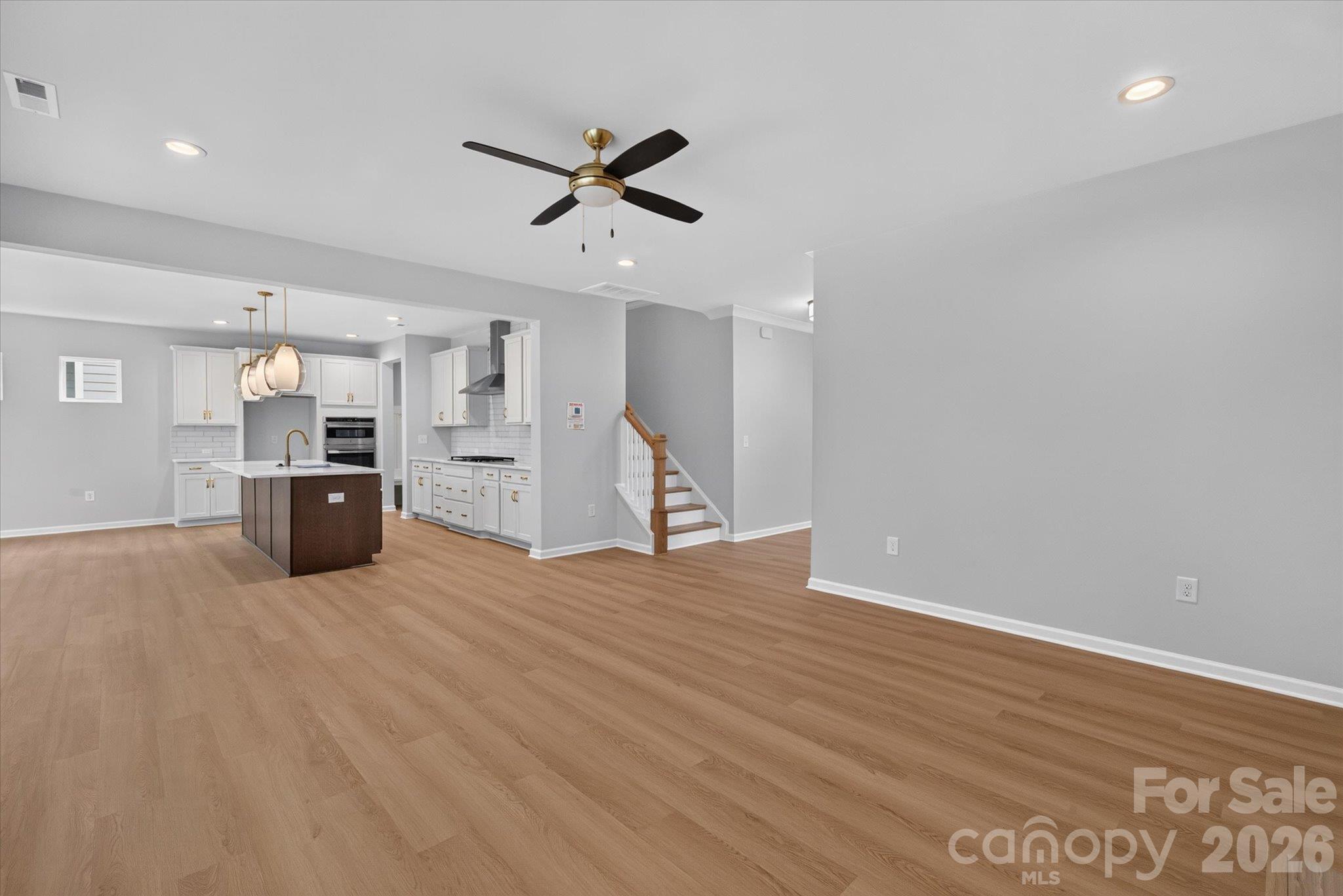 Family Room/Kitchen - 2022 Sabra Street, Gastonia