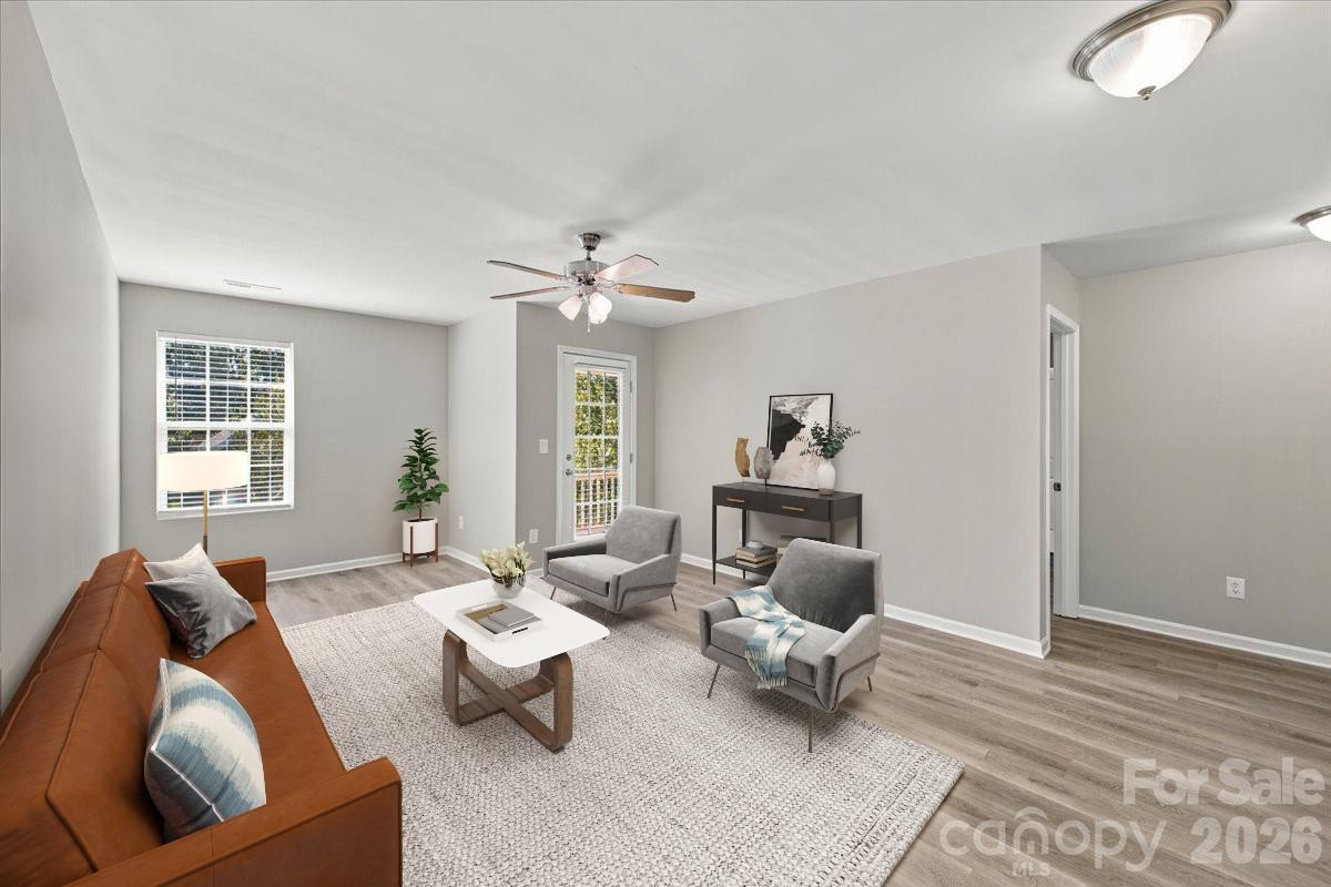 AI has virtually staged this image - 3724 Martele Drive, Mint Hill