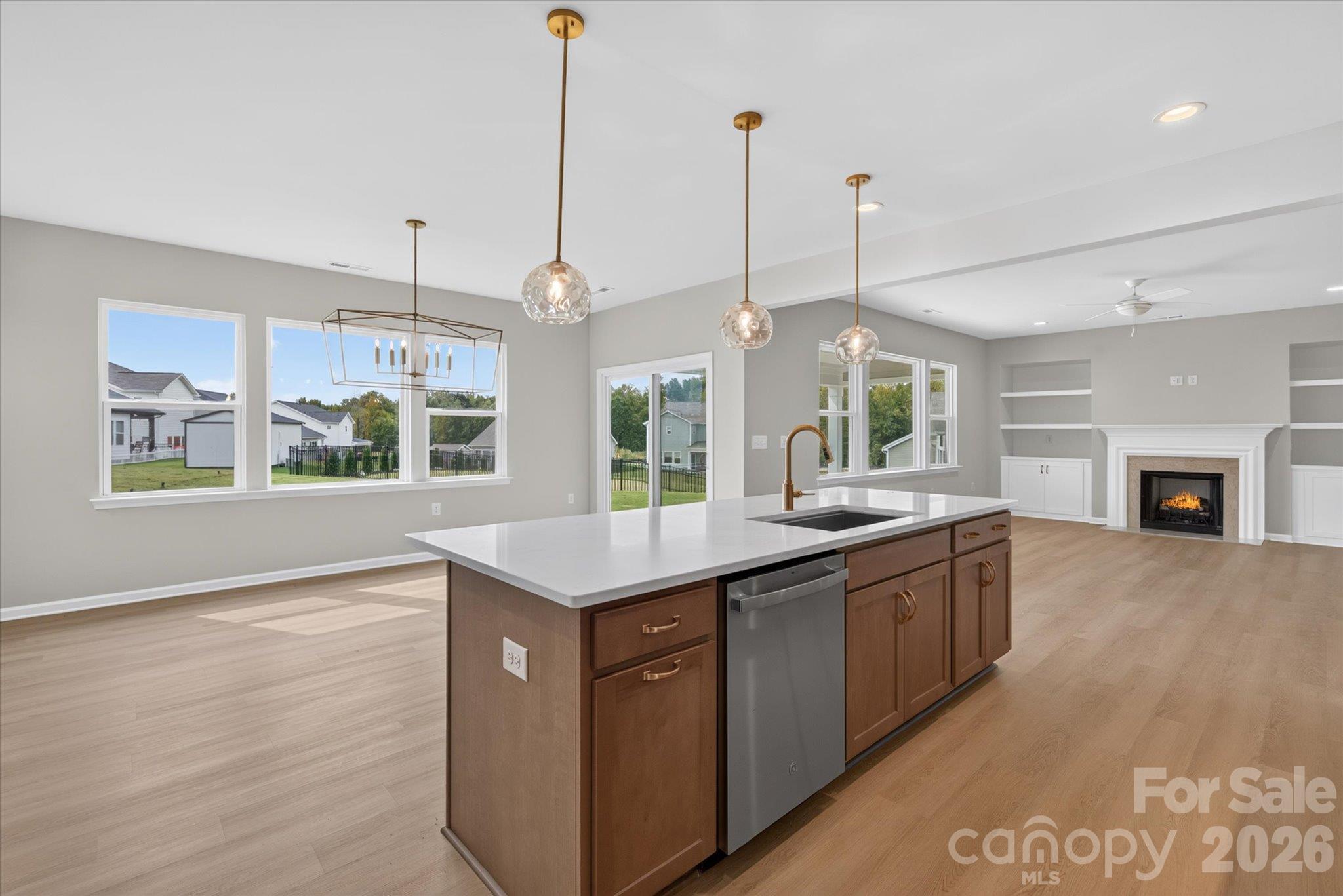 Kitchen/Breakfast/Family Room - 1947 Thicket Drive, Gastonia