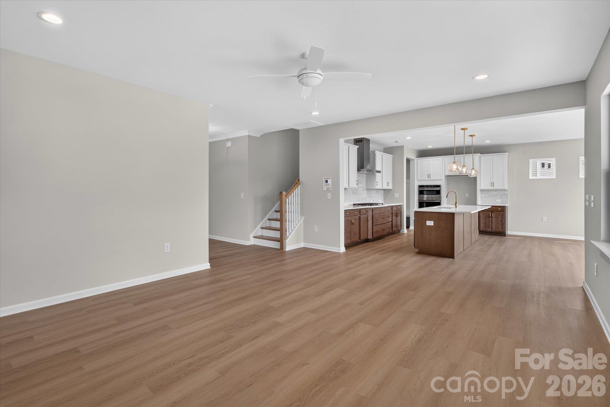 Family Room/Kitchen - 1947 Thicket Drive, Gastonia