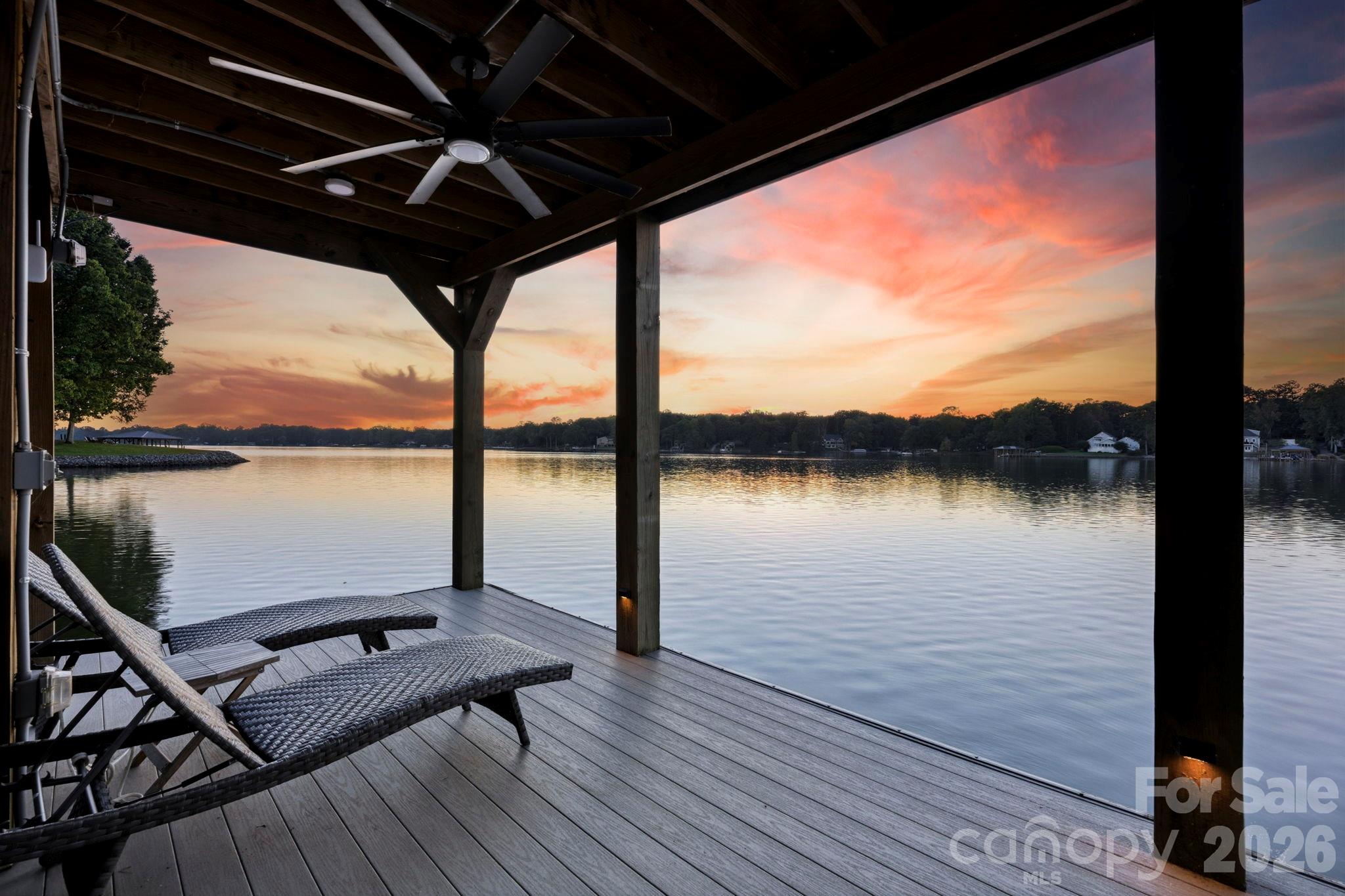 Lower level dock, keep out of the sun - 298 Marietta Road, Mooresville