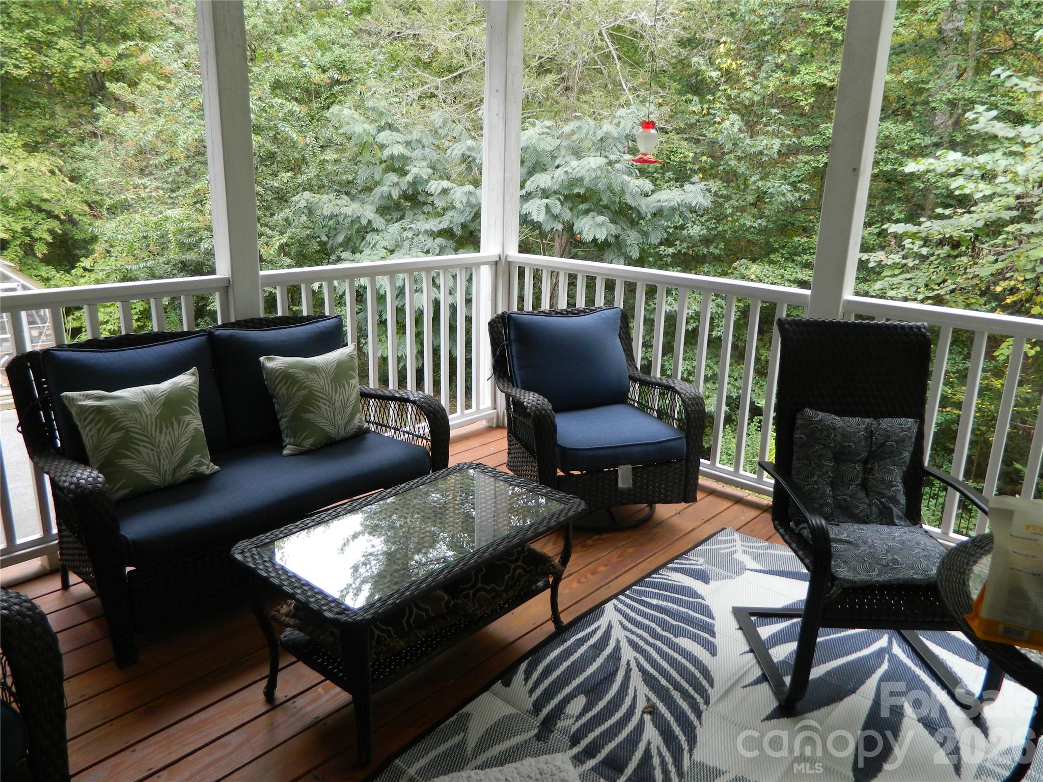 Covered Rear Deck - 4307 Partridge Court SE, Lenoir