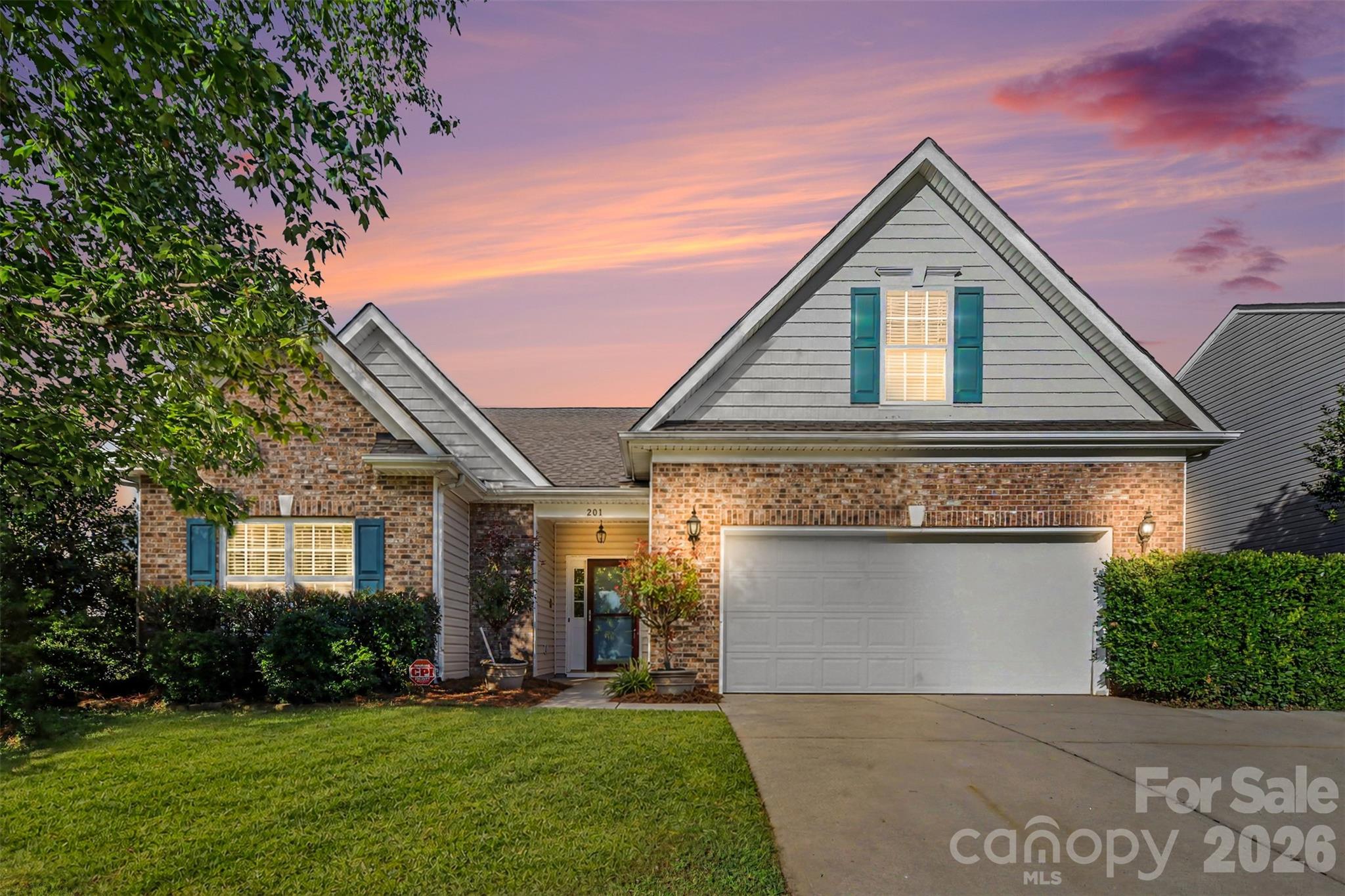 Twilight image is digitally enhanced. - 201 Augustus Lane, Mount Holly