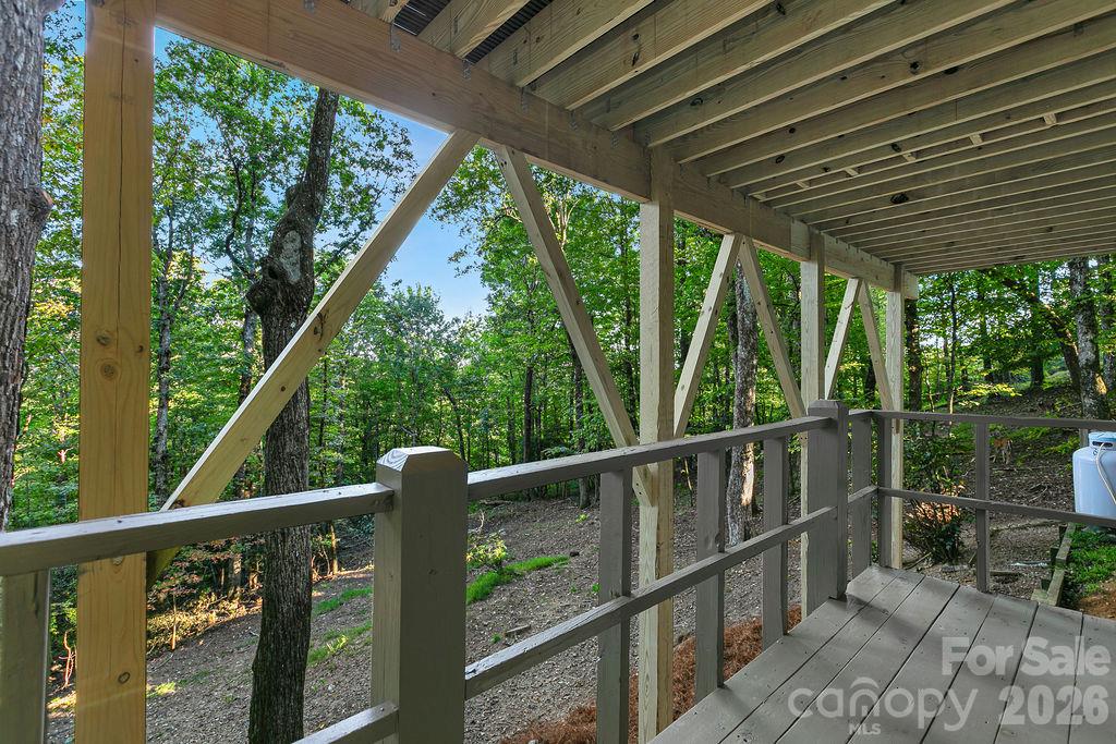 Covered Lower Deck - 2377 Connestee Trail, Brevard