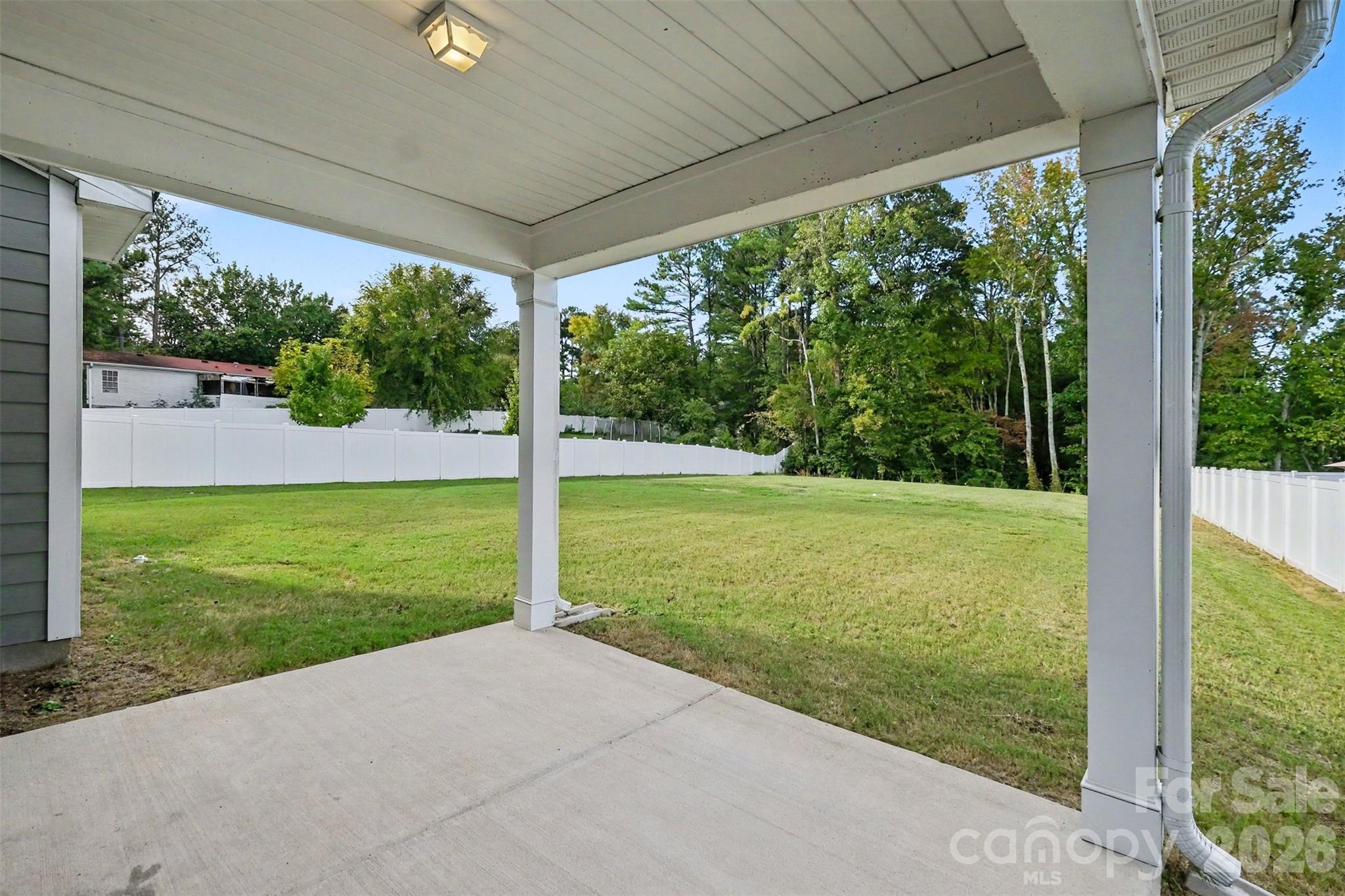 Backyard - 14415 Holbrooks Road, Huntersville