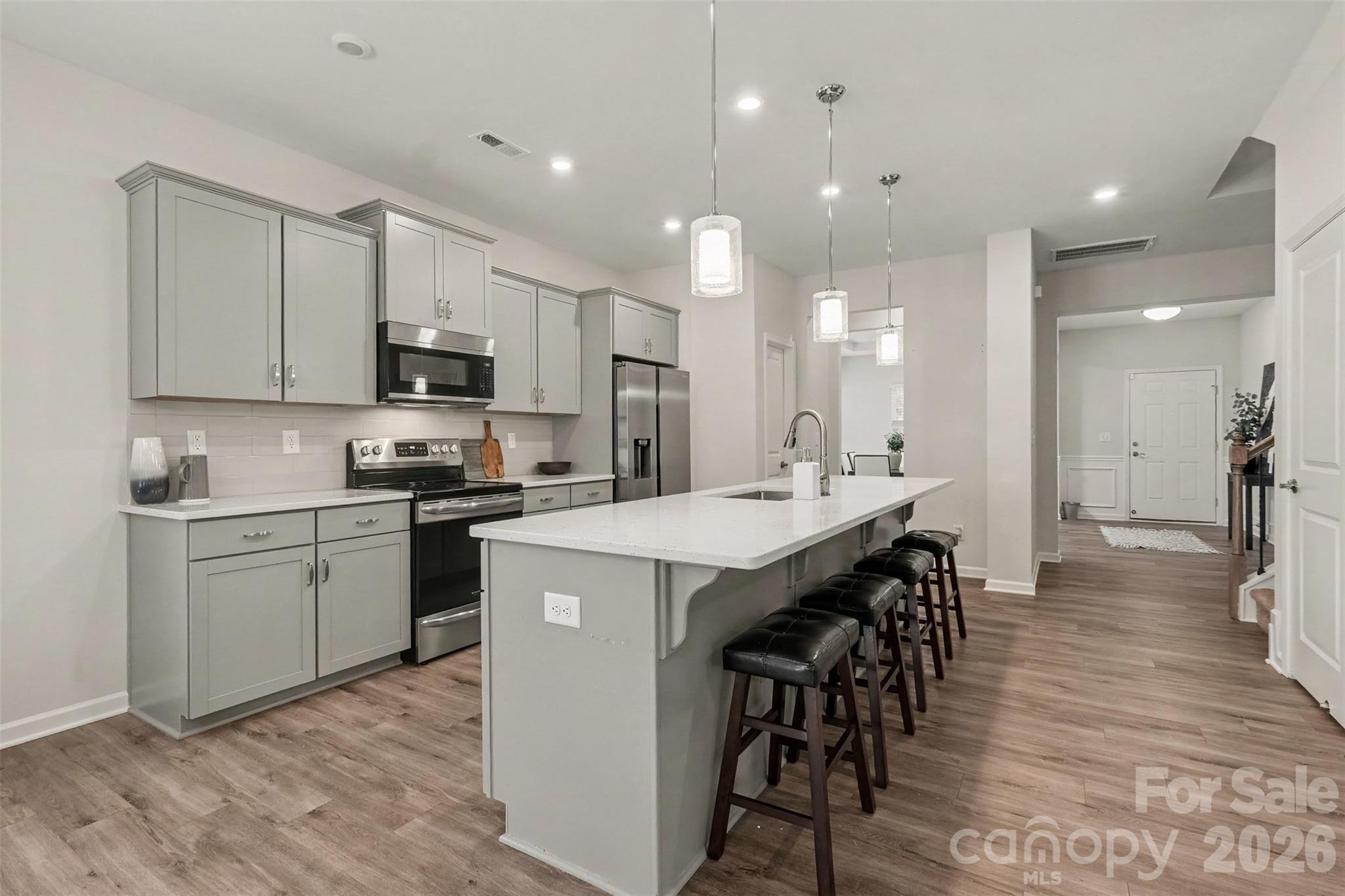 Kitchen, Butlers Pantry, & Foyer - 14415 Holbrooks Road, Huntersville