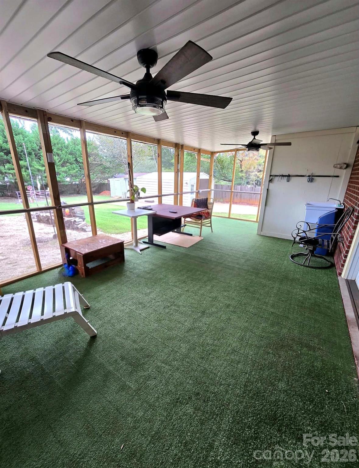 Covered and fully screened back deck - 4107 Windwood Drive, Gastonia