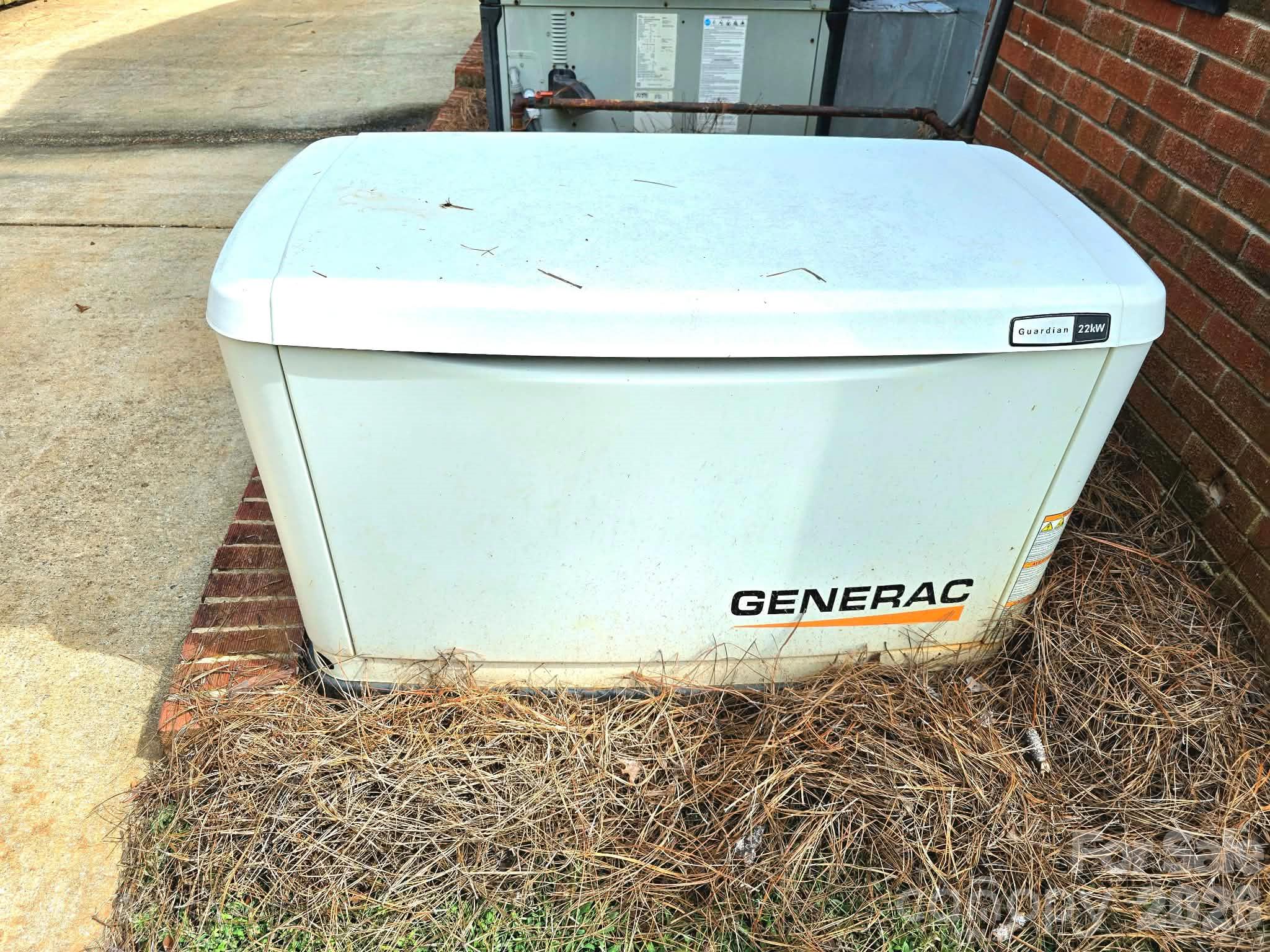 Generac Generator hooked up - 4107 Windwood Drive, Gastonia