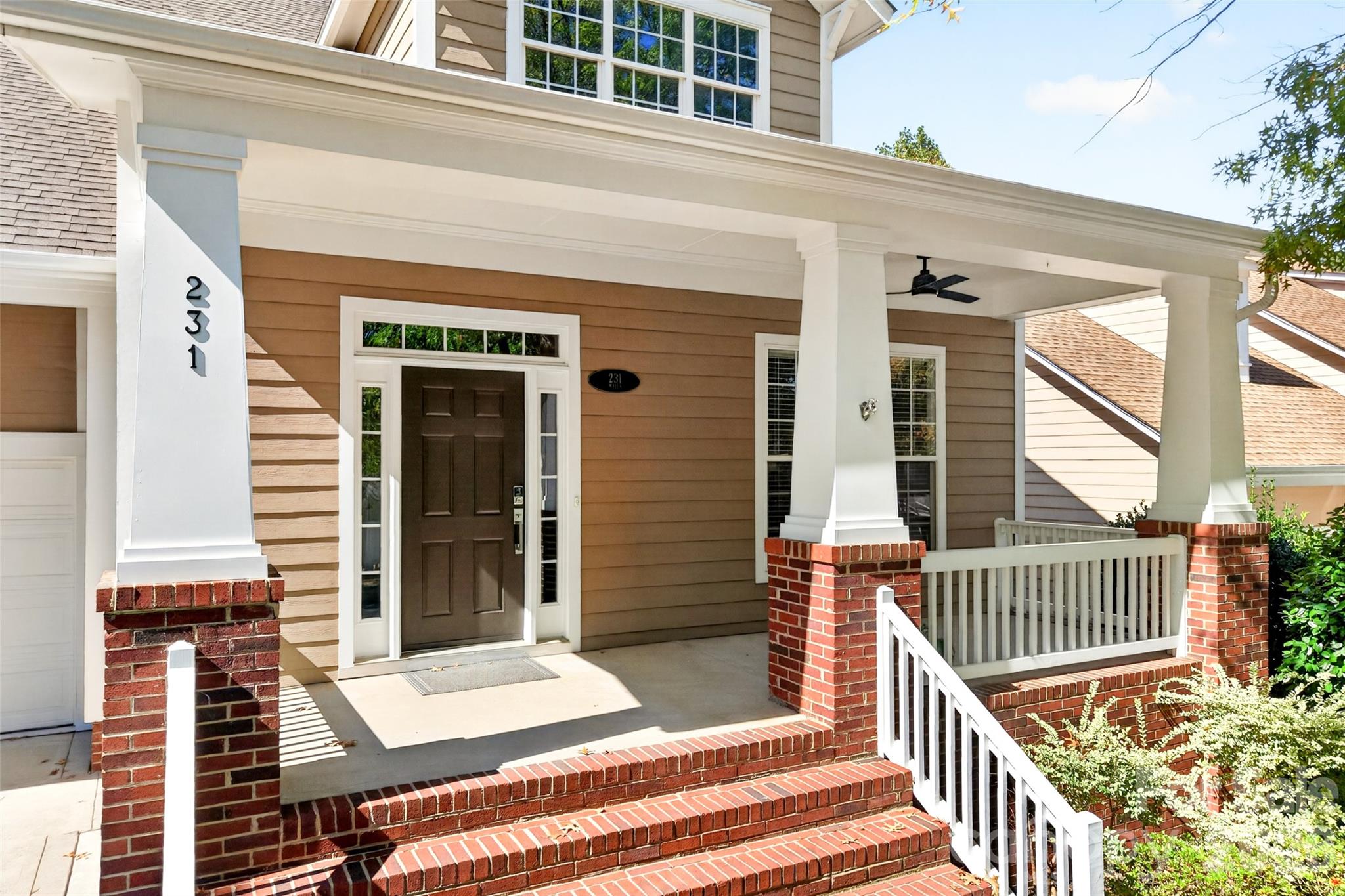 Front door - 231 Fairview Lane, Davidson