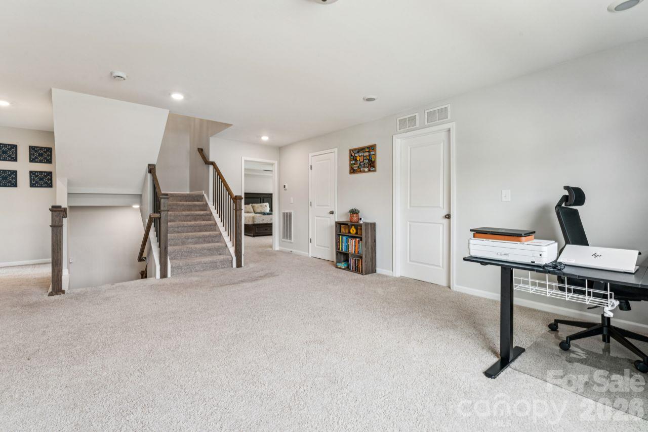 Second level living area - 8704 Frank Grier Road, Charlotte