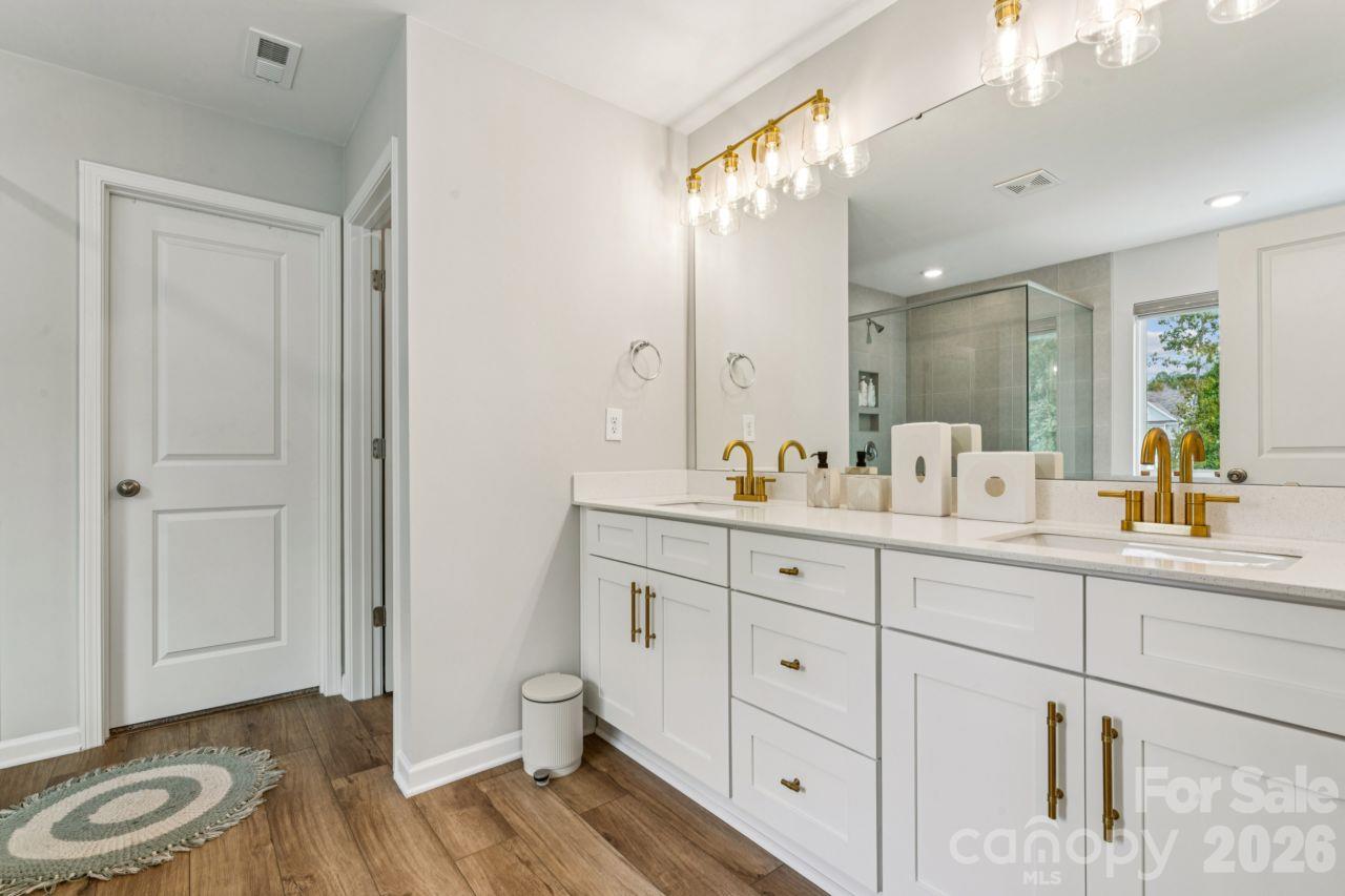Primary bathroom - 8704 Frank Grier Road, Charlotte