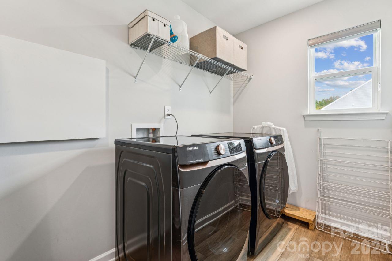 Laundry room (second level) - 8704 Frank Grier Road, Charlotte