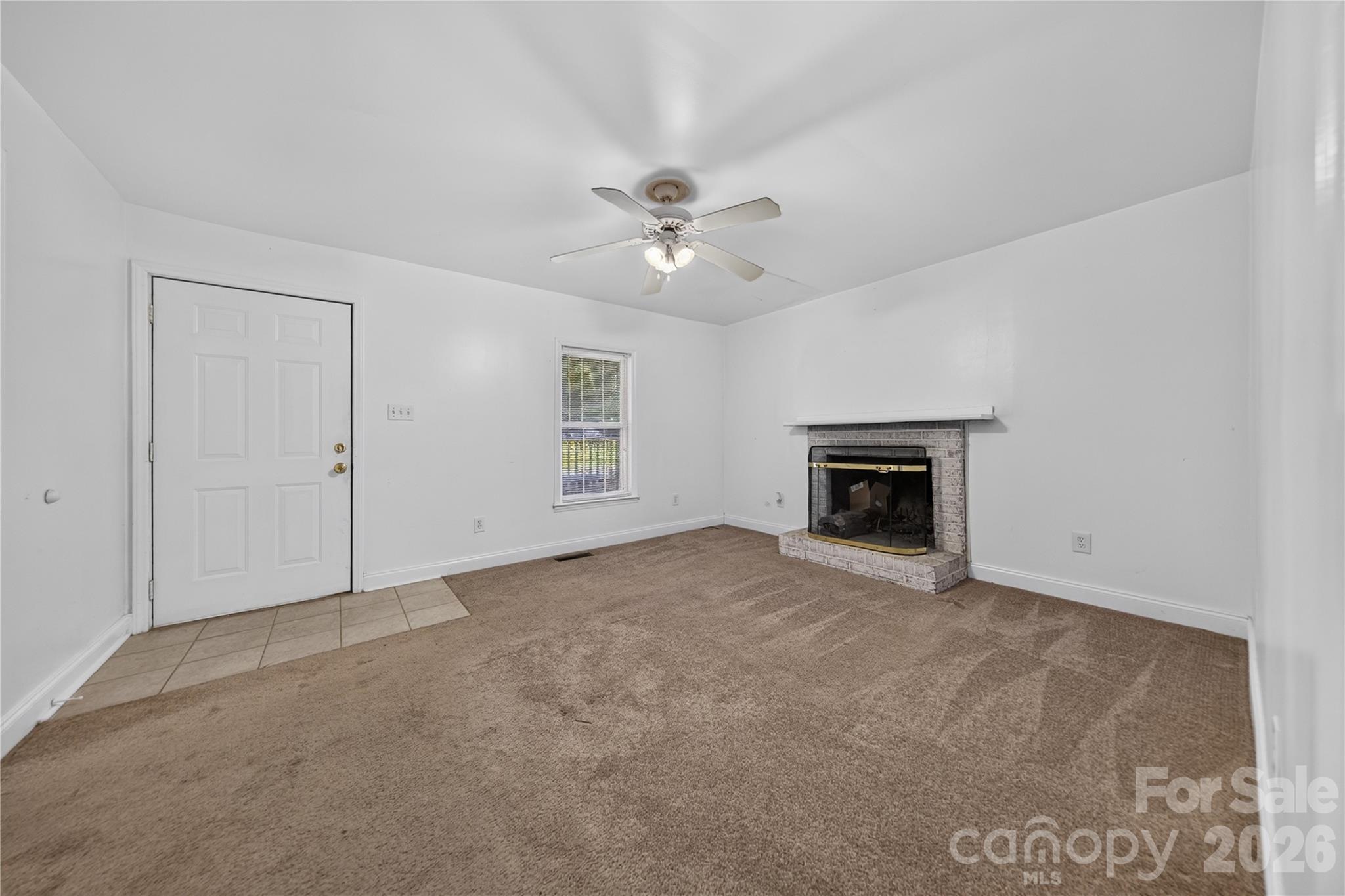 Great Room with Fireplace - 7572 Charlotte Highway, Indian Land